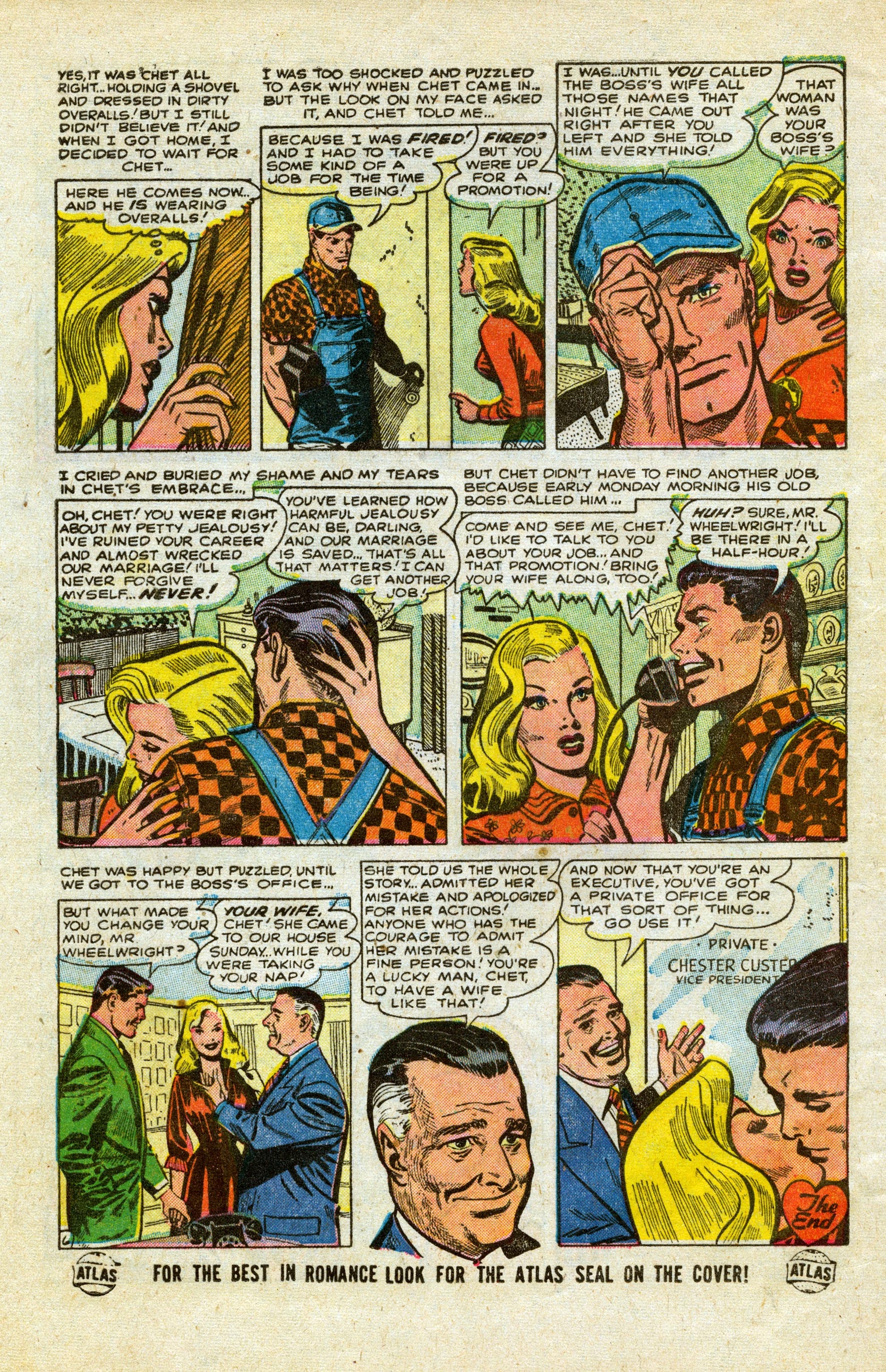 Read online Love Romances comic -  Issue #40 - 32