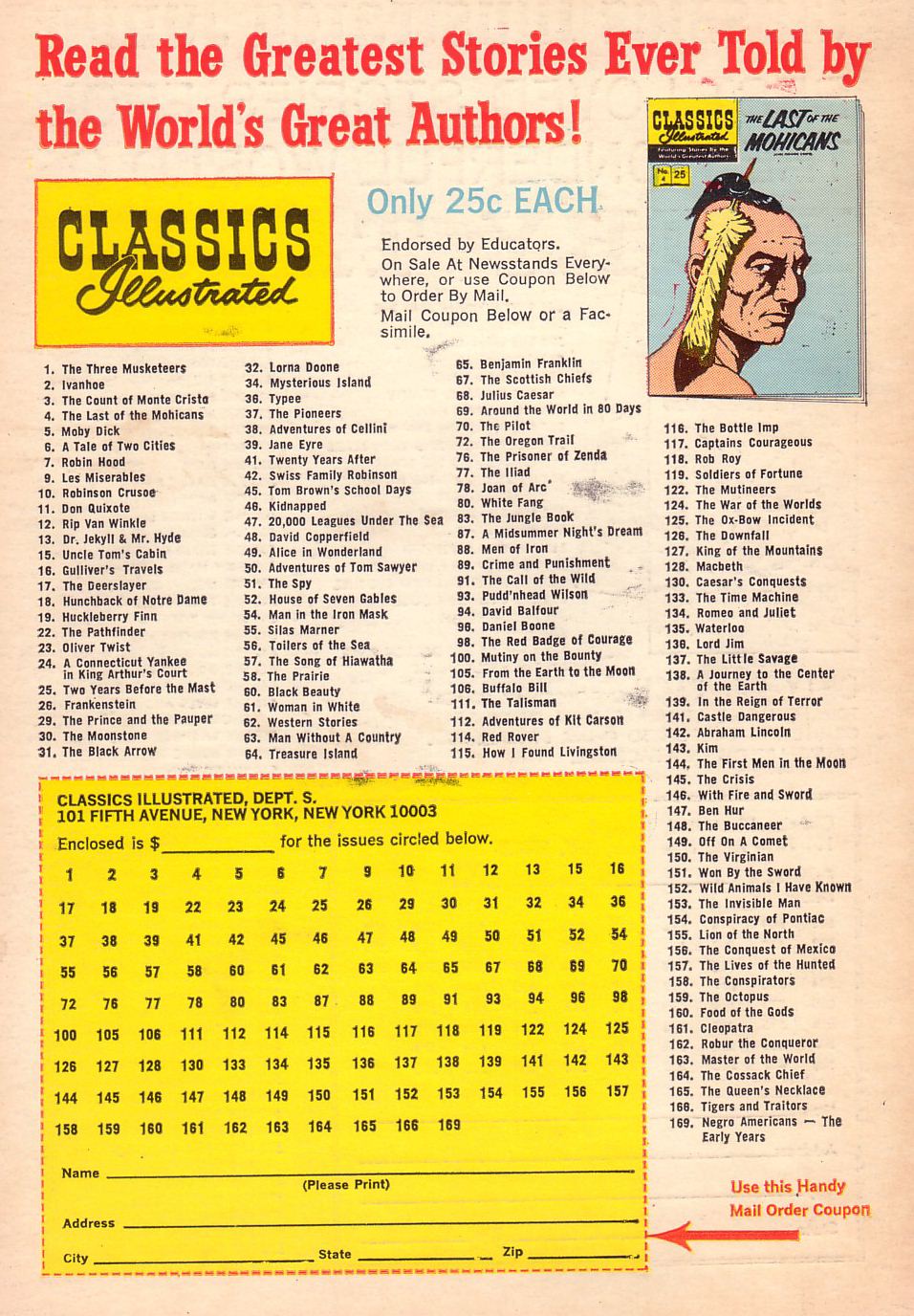 Read online Classics Illustrated comic -  Issue #105 - 52