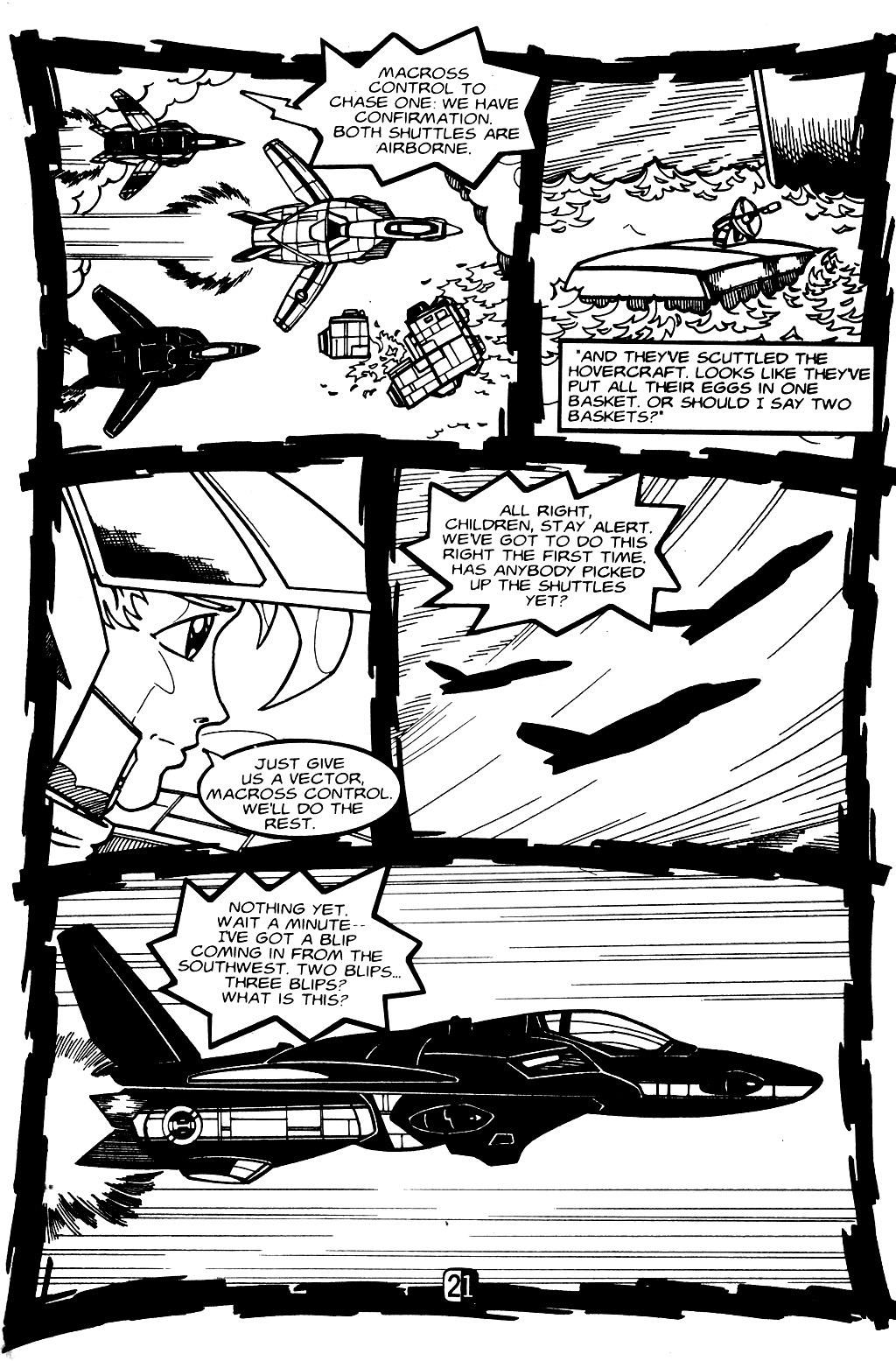 Read online Robotech: Return to Macross comic -  Issue #35 - 23