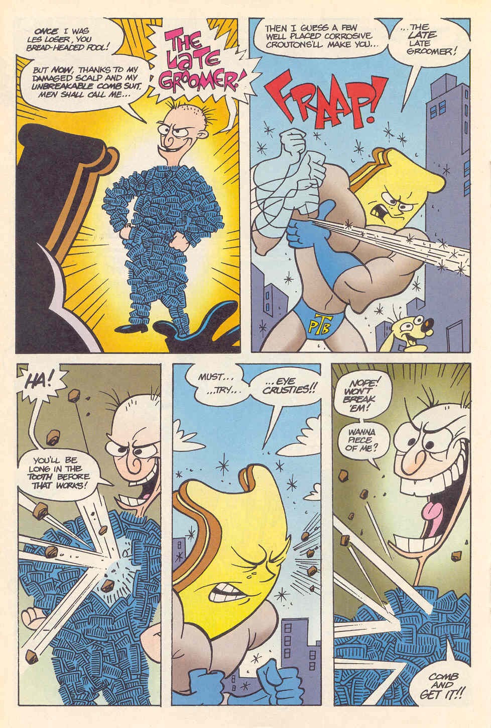 Read online Ren & Stimpy Show Special Powdered Toastman comic -  Issue # Full - 26