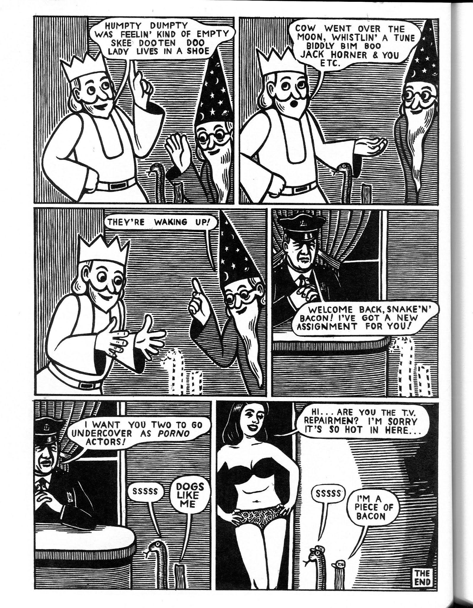 Read online Snake 'N' Bacon's Cartoon Cabaret comic -  Issue # TPB - 103