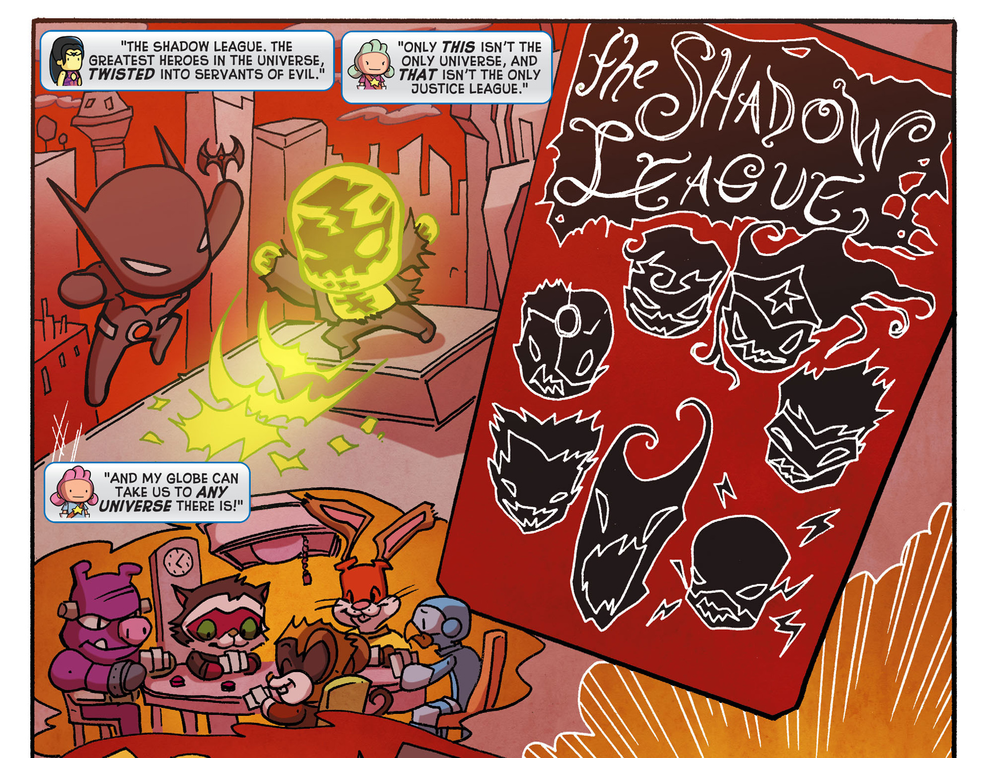 Read online Scribblenauts Unmasked: A Crisis of Imagination comic -  Issue #16 - 19