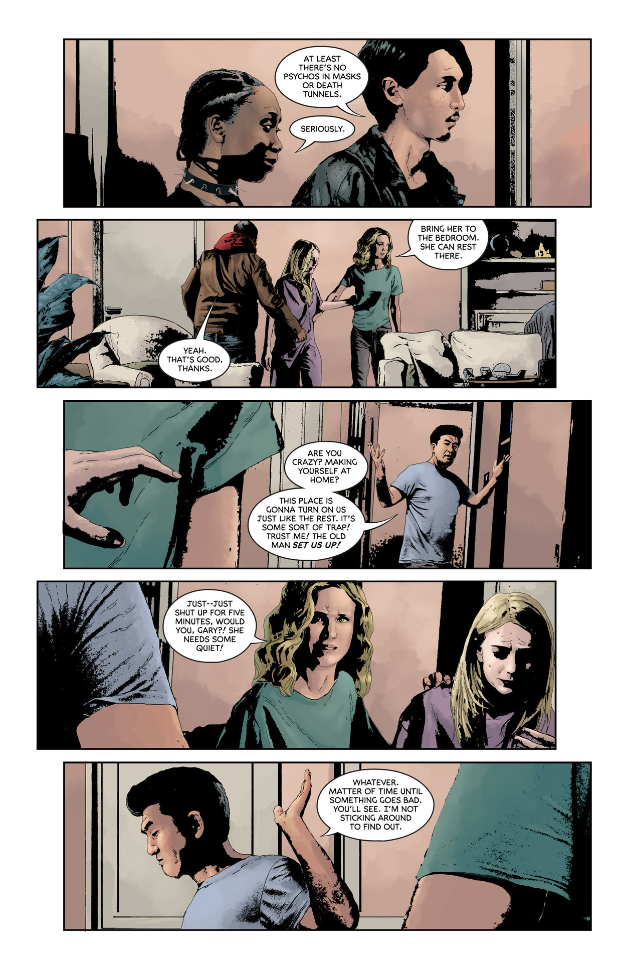 Read online The Bone Orchard Mythos: Tenement comic -  Issue #5 - 4