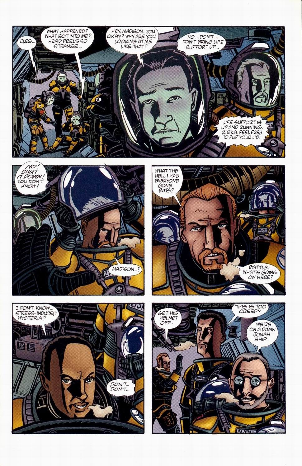 Read online Aliens: Havoc comic -  Issue #1 - 7