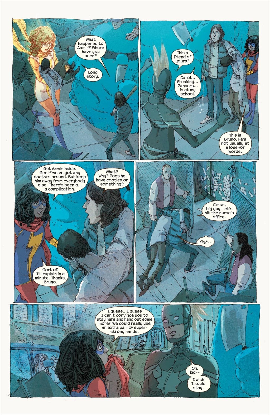 Read online Ms. Marvel Meets The Marvel Universe comic -  Issue # TPB (Part 2) - 70