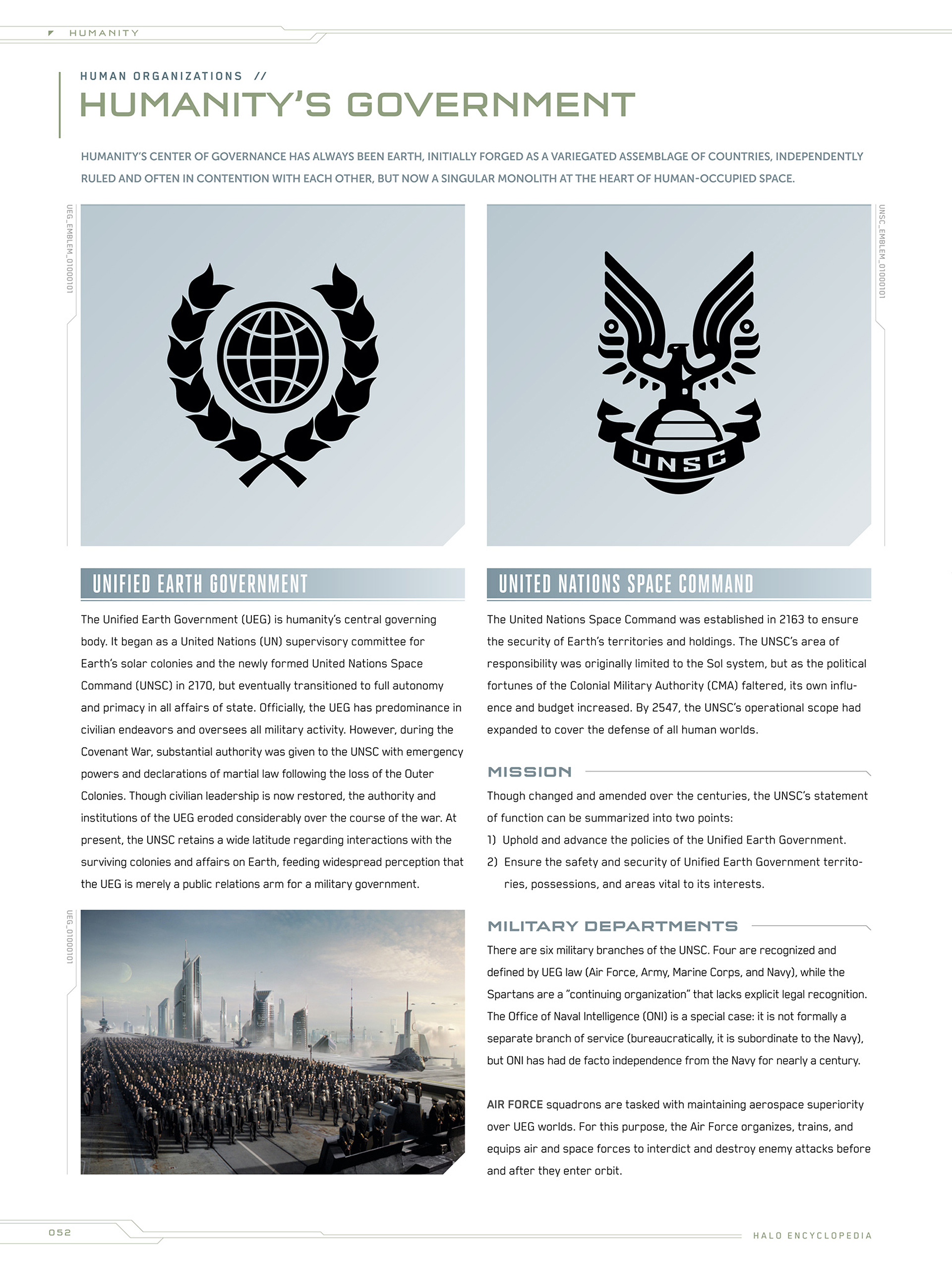 Read online Halo Encyclopedia comic -  Issue # TPB (Part 1) - 48