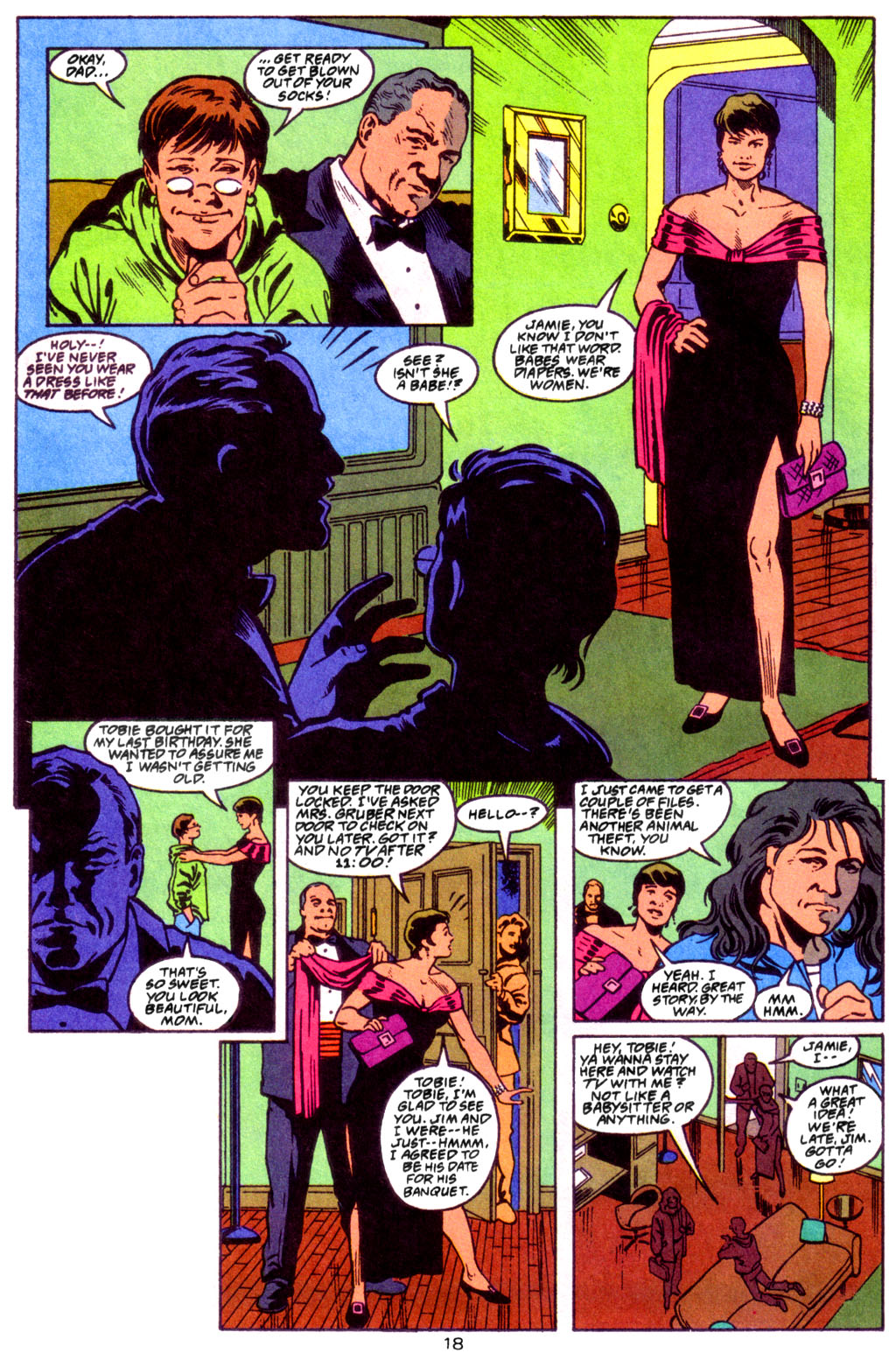 Read online Metropolis S.C.U. comic -  Issue #3 - 18