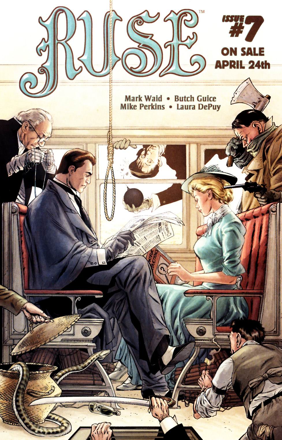 Read online Ruse comic -  Issue #6 - 16