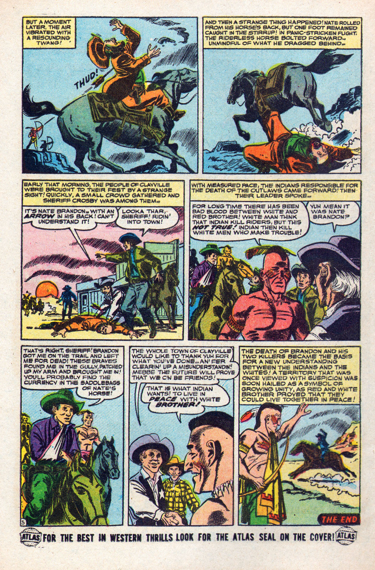 Read online Western Outlaws (1954) comic -  Issue #2 - 24