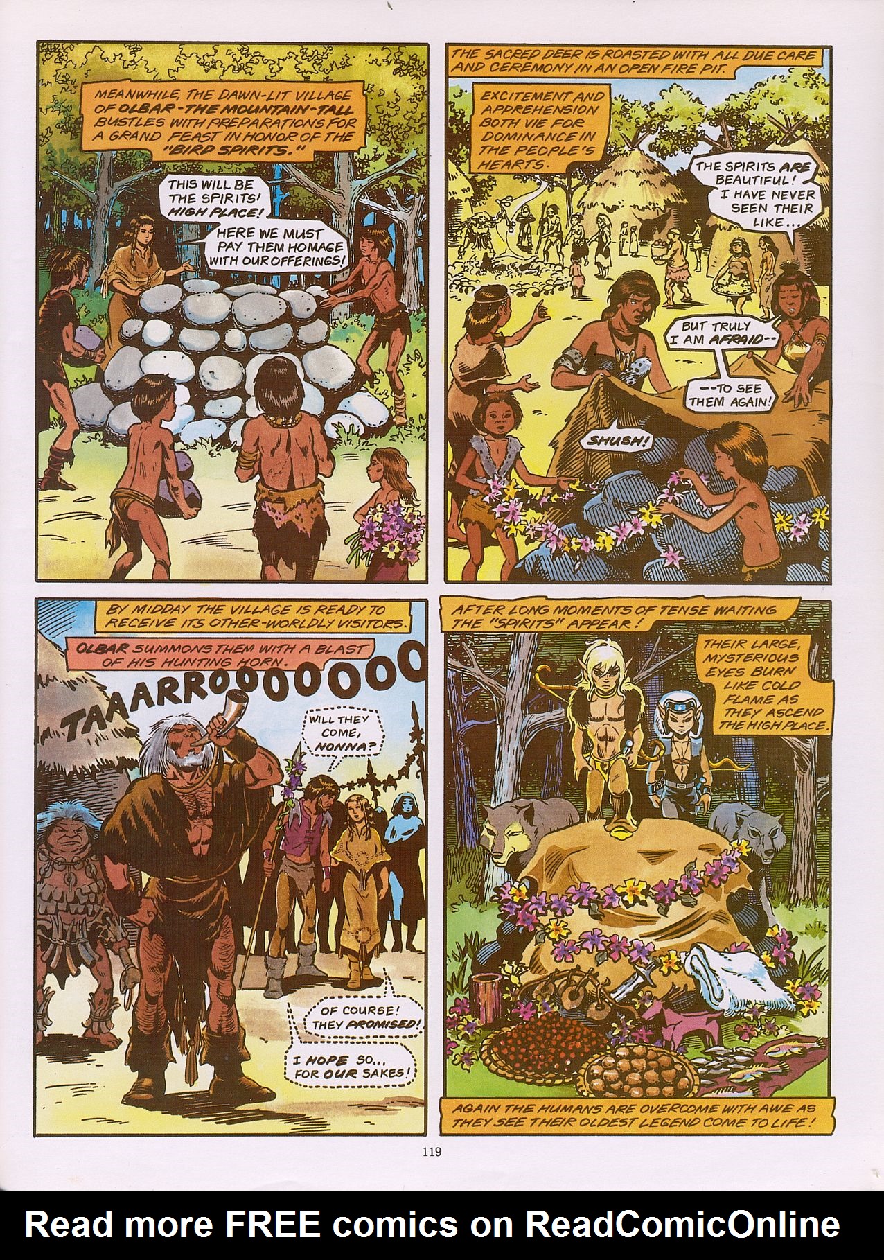 Read online ElfQuest (Starblaze Edition) comic -  Issue # TPB 2 - 129