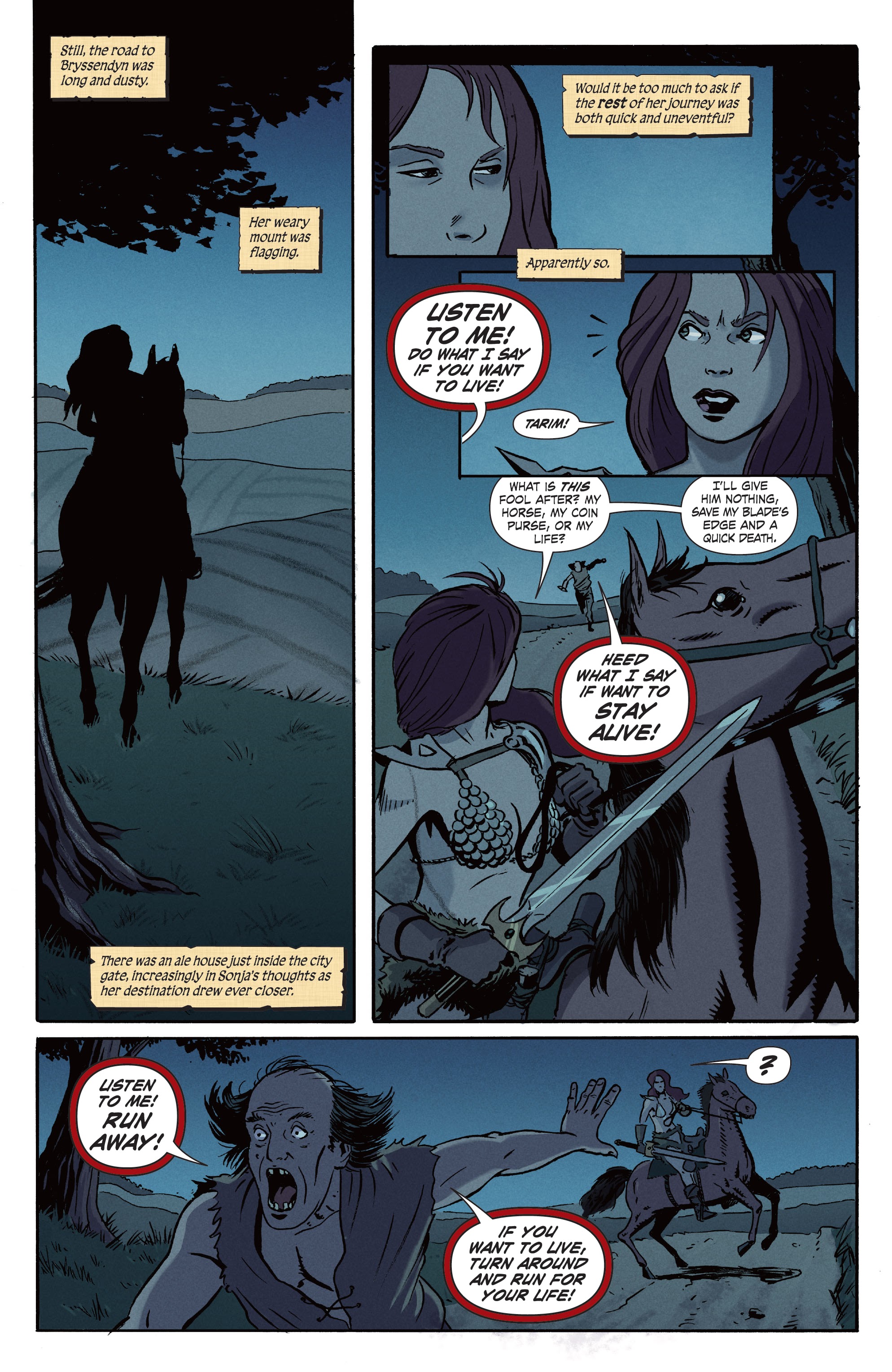 Read online Mars Attacks Red Sonja comic -  Issue #1 - 14