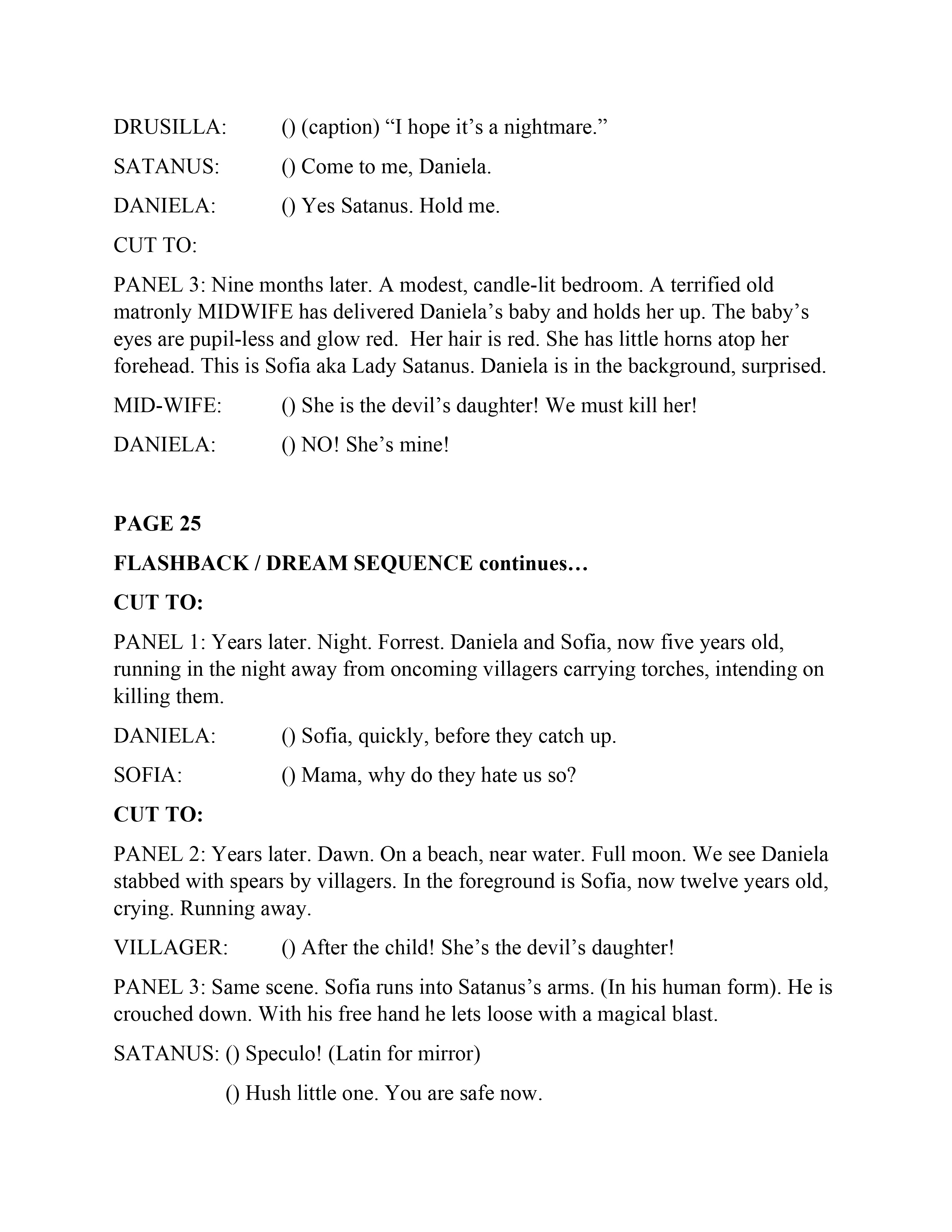 Read online Lady Satanus: Sinister Urge comic -  Issue # TPB - 79