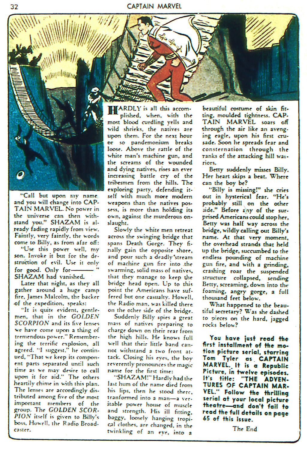 Read online Captain Marvel Adventures comic -  Issue #2 - 35