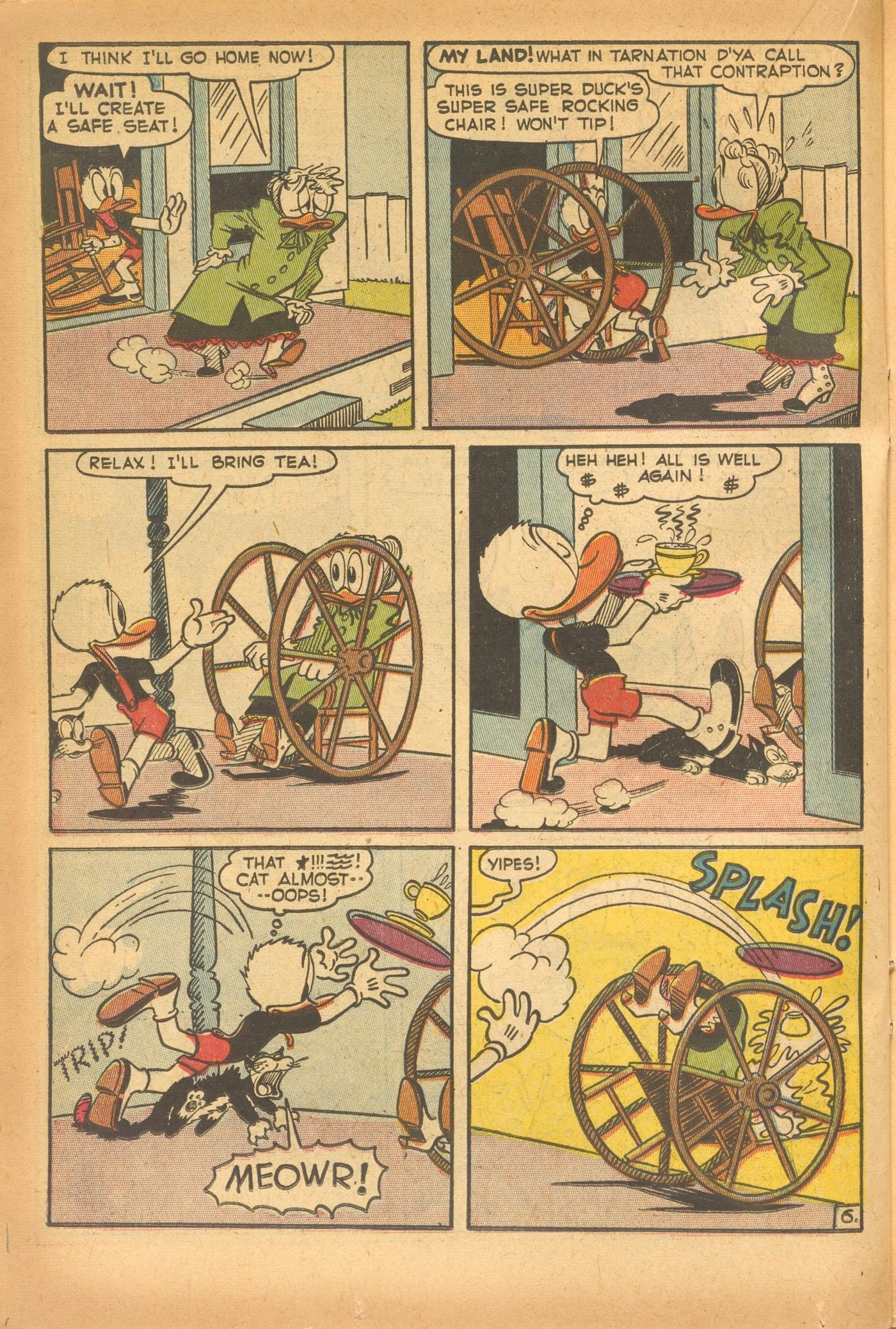 Read online Super Duck Comics comic -  Issue #21 - 30