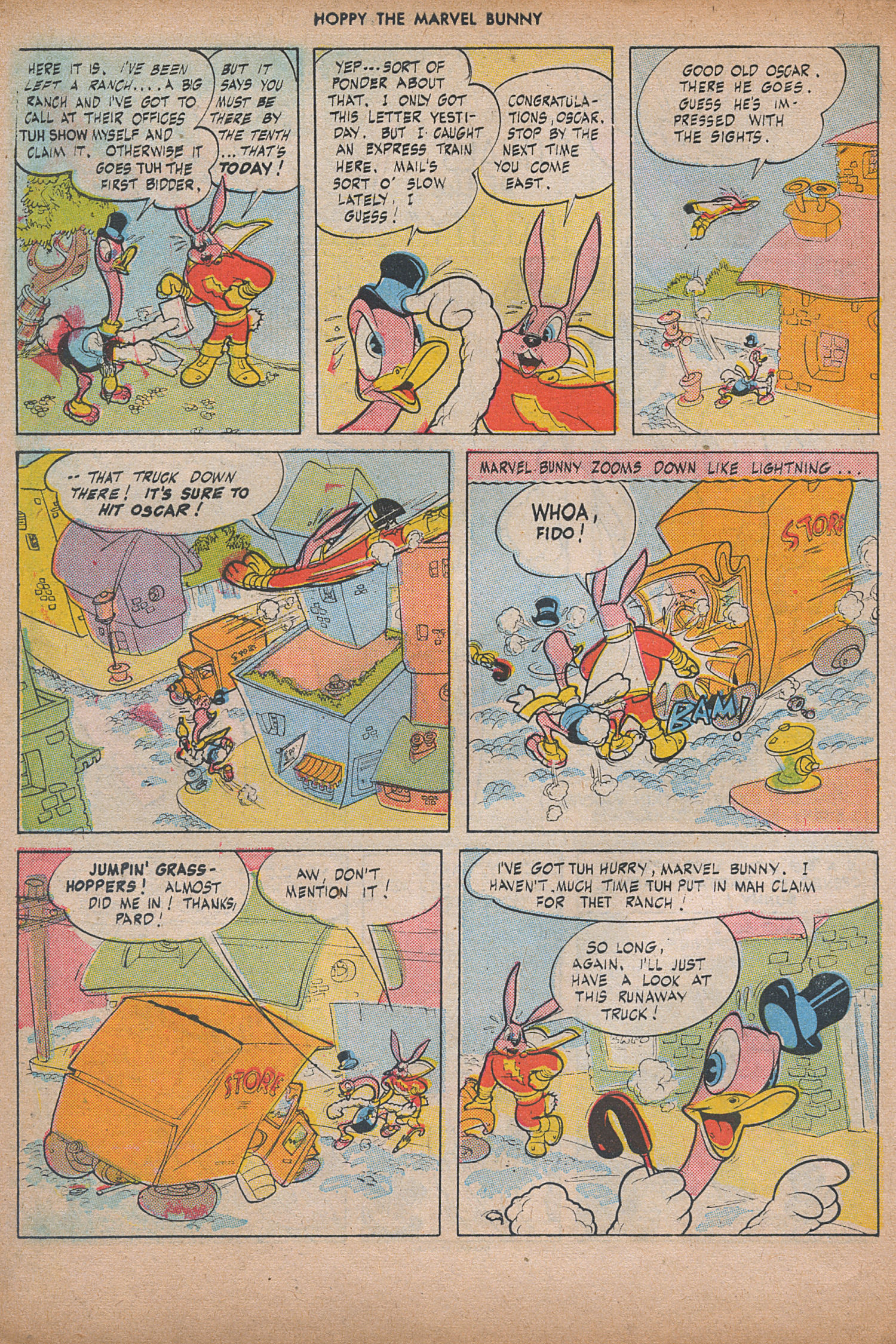 Read online Hoppy The Marvel Bunny comic -  Issue #6 - 34