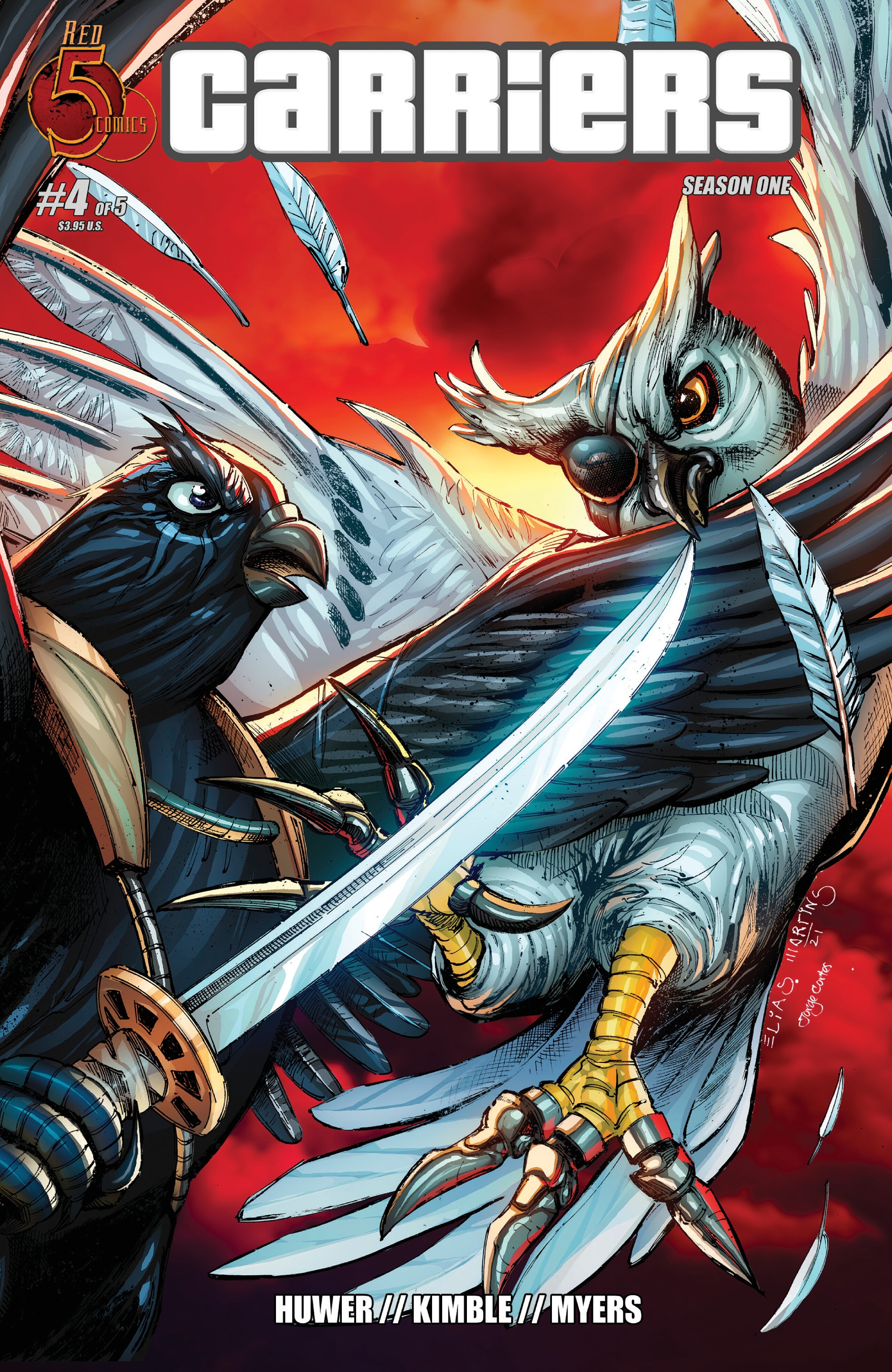 Read online Carriers comic -  Issue #4 - 1