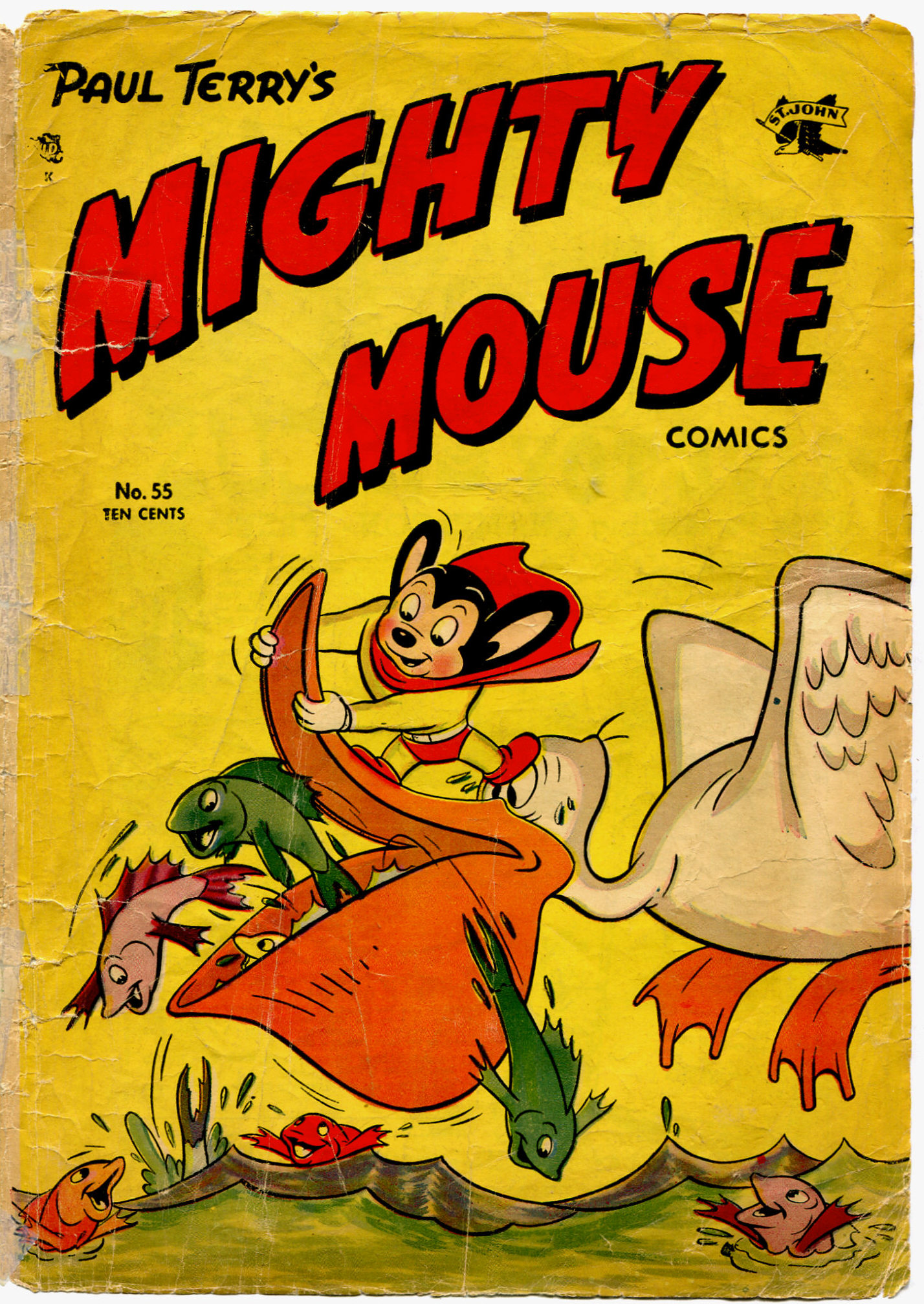 Read online Paul Terry's Mighty Mouse Comics comic -  Issue #55 - 1