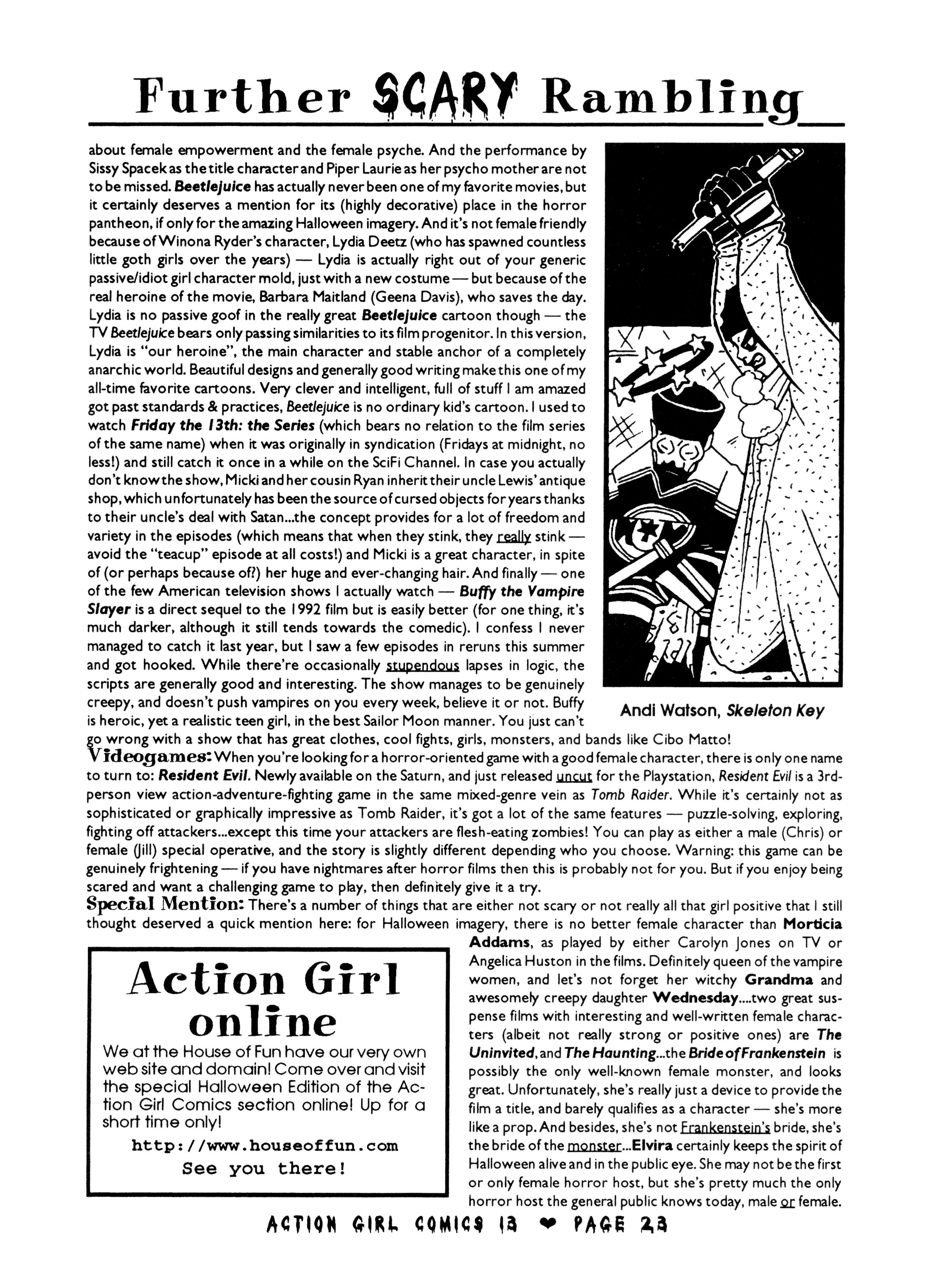 Read online Action Girl Comics comic -  Issue #13 - 25