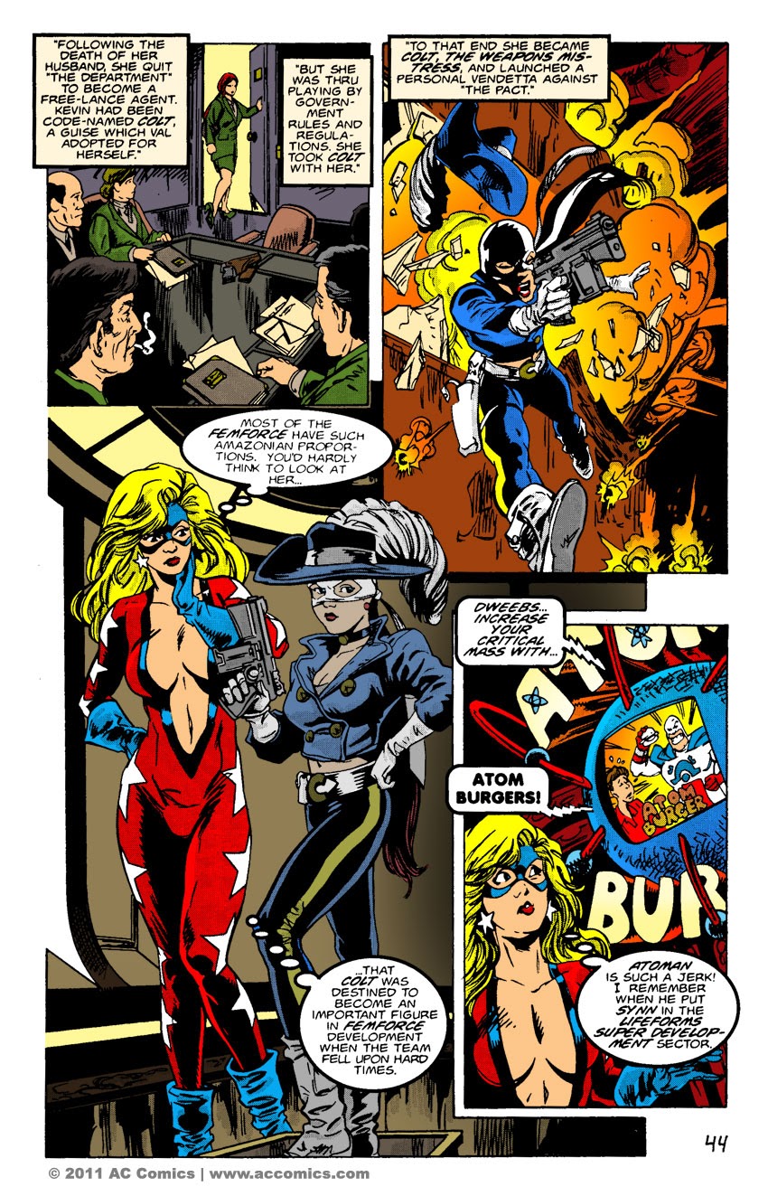 Read online Femforce: Origins comic -  Issue # Full - 44