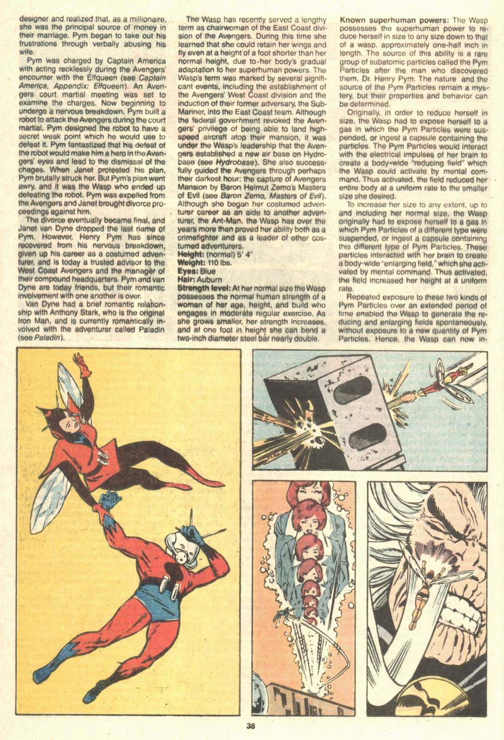 Read online The Official Handbook of the Marvel Universe Deluxe Edition comic -  Issue #14 - 40