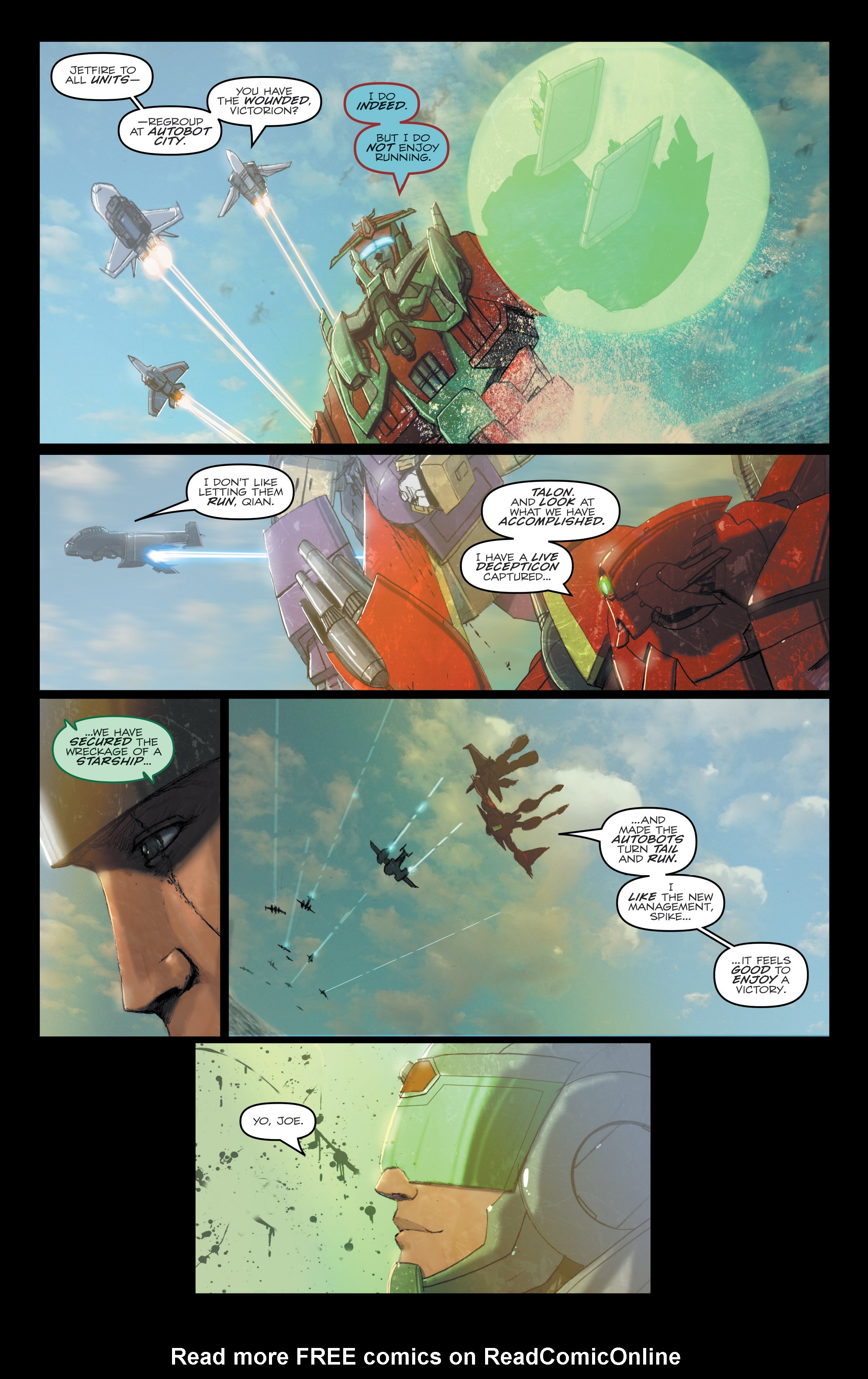 Read online The Transformers (2014) comic -  Issue #57 - 20
