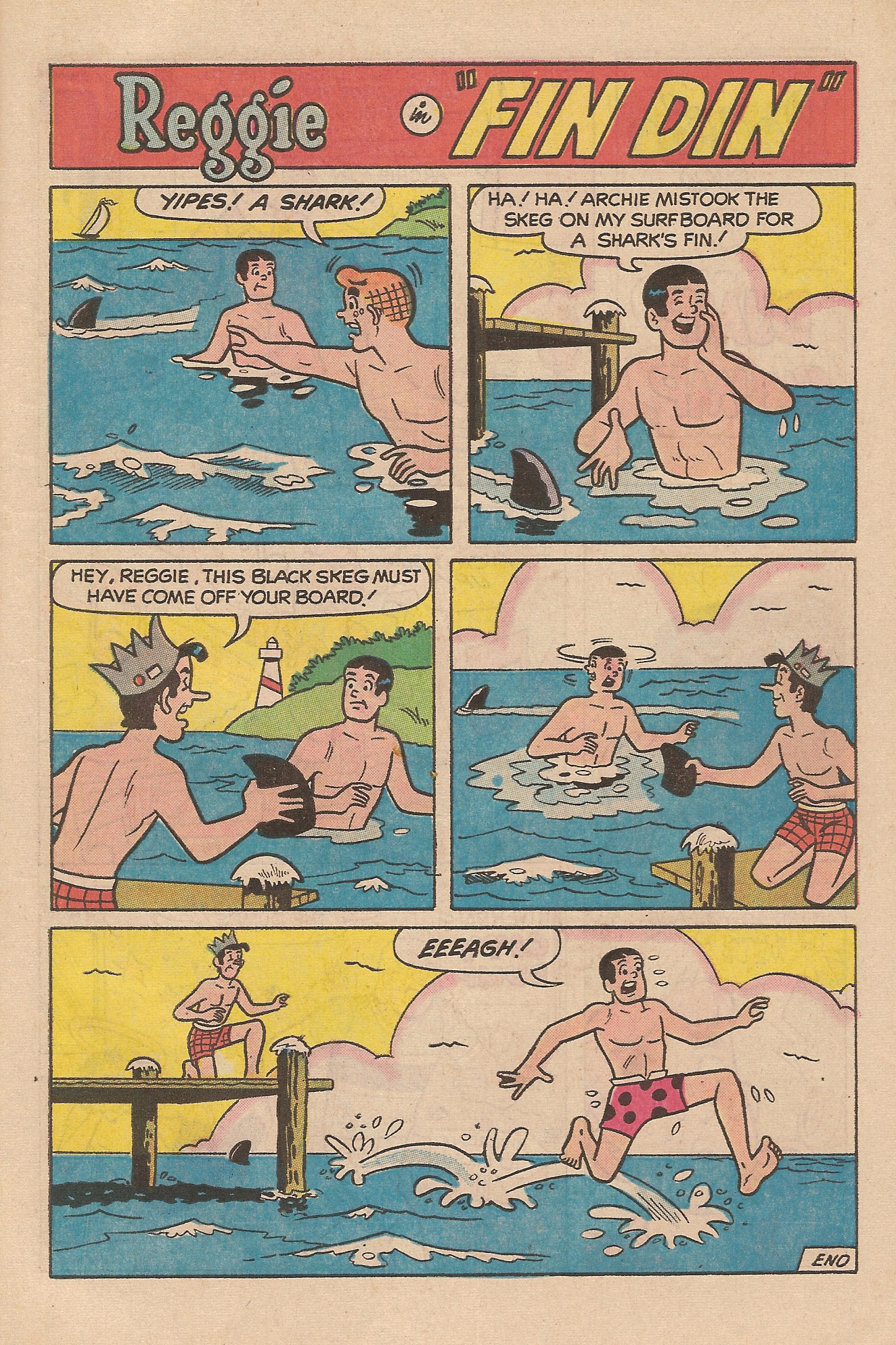 Read online Reggie's Wise Guy Jokes comic -  Issue #27 - 7