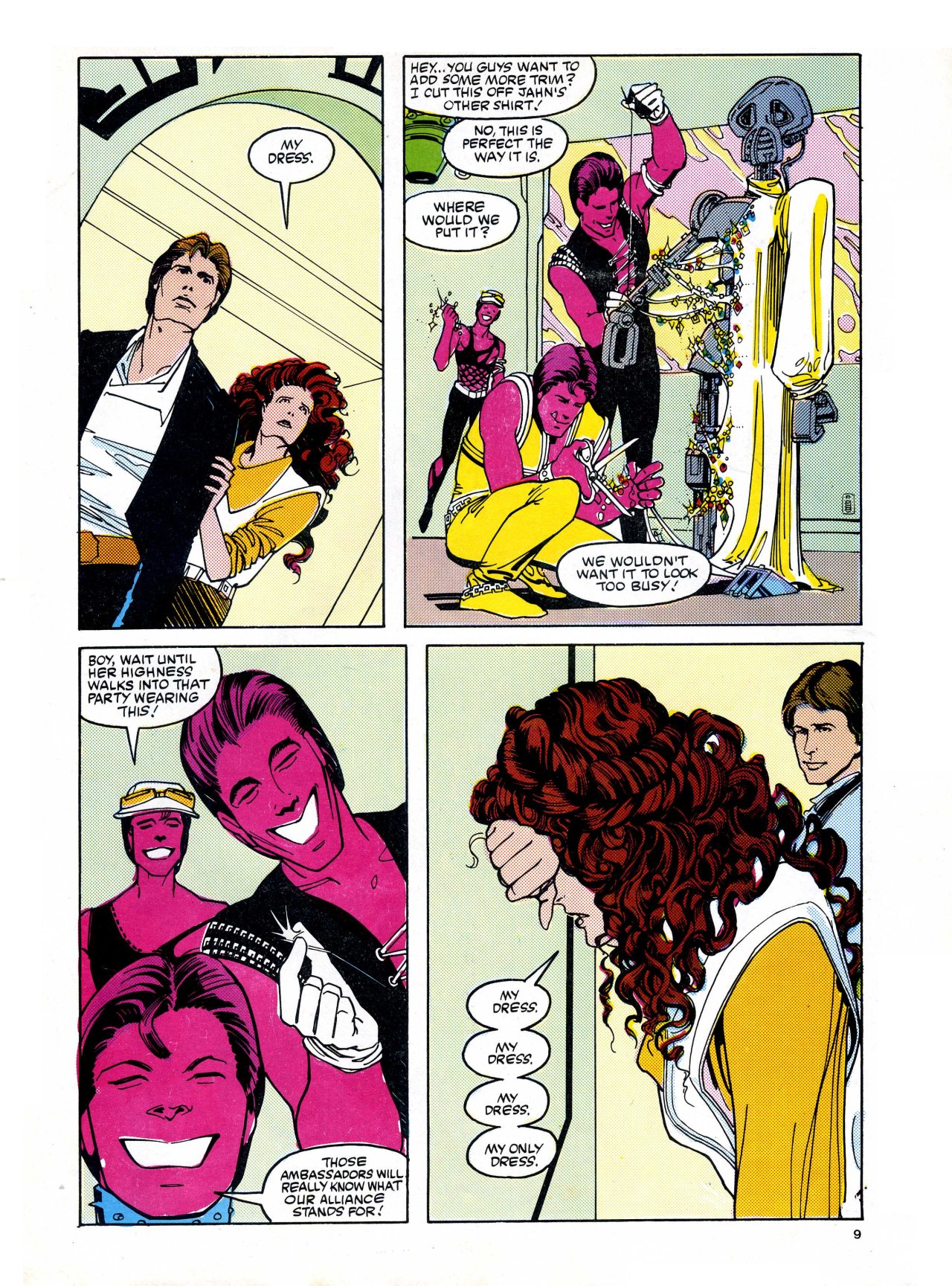 Read online Return of the Jedi comic -  Issue #100 - 9