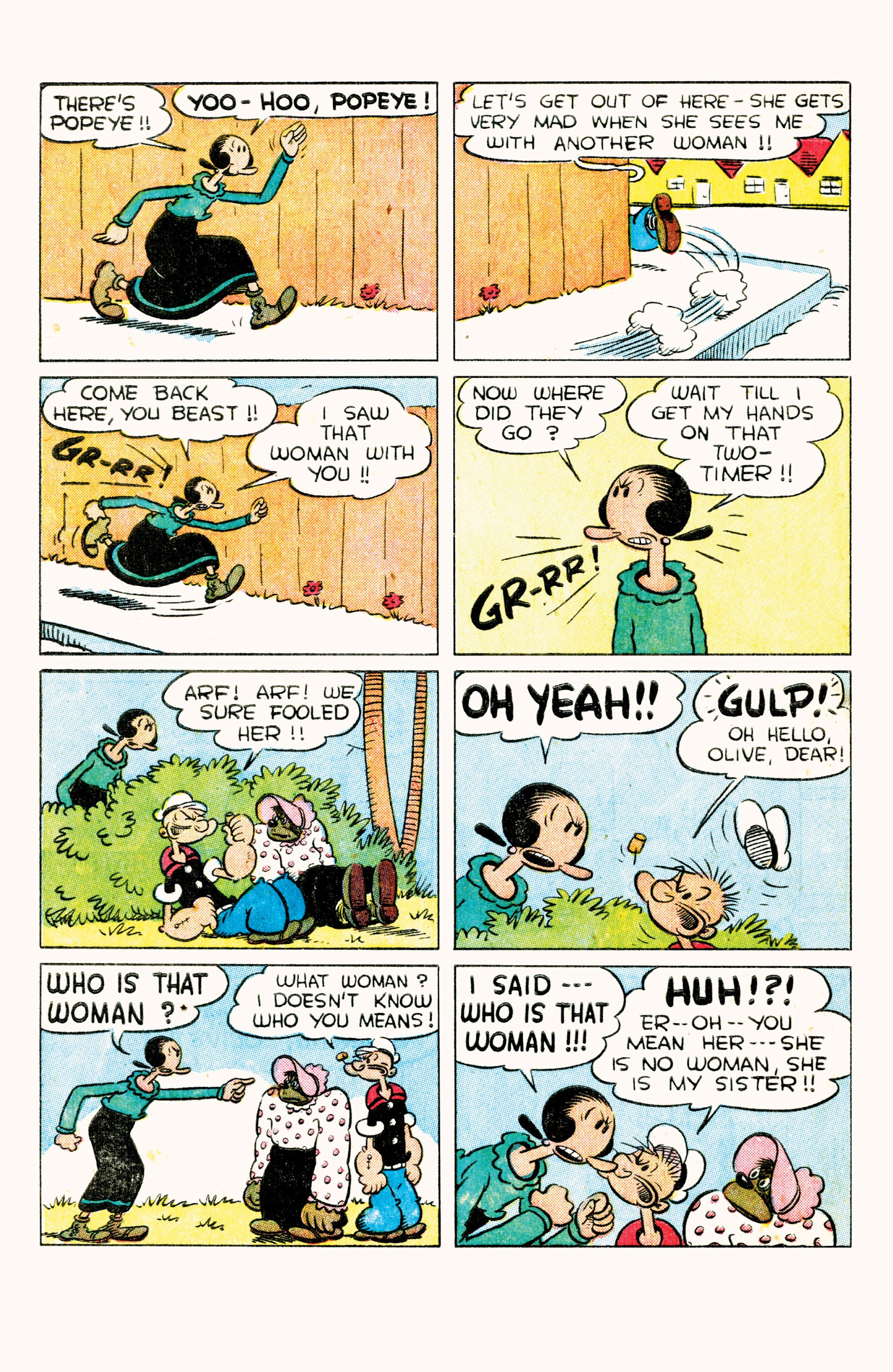 Read online Classic Popeye comic -  Issue #15 - 16