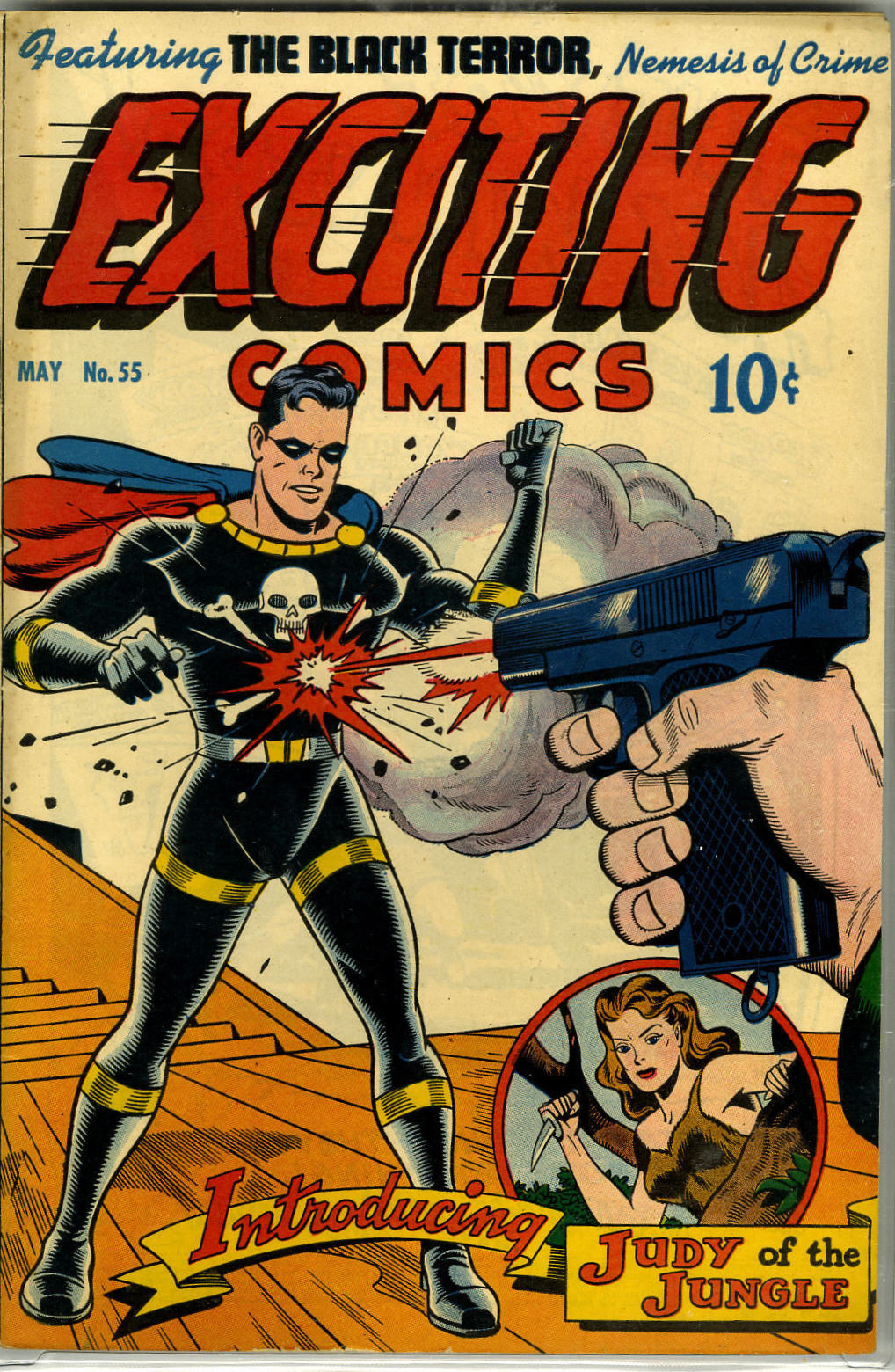 Read online Exciting Comics comic -  Issue #55 - 1