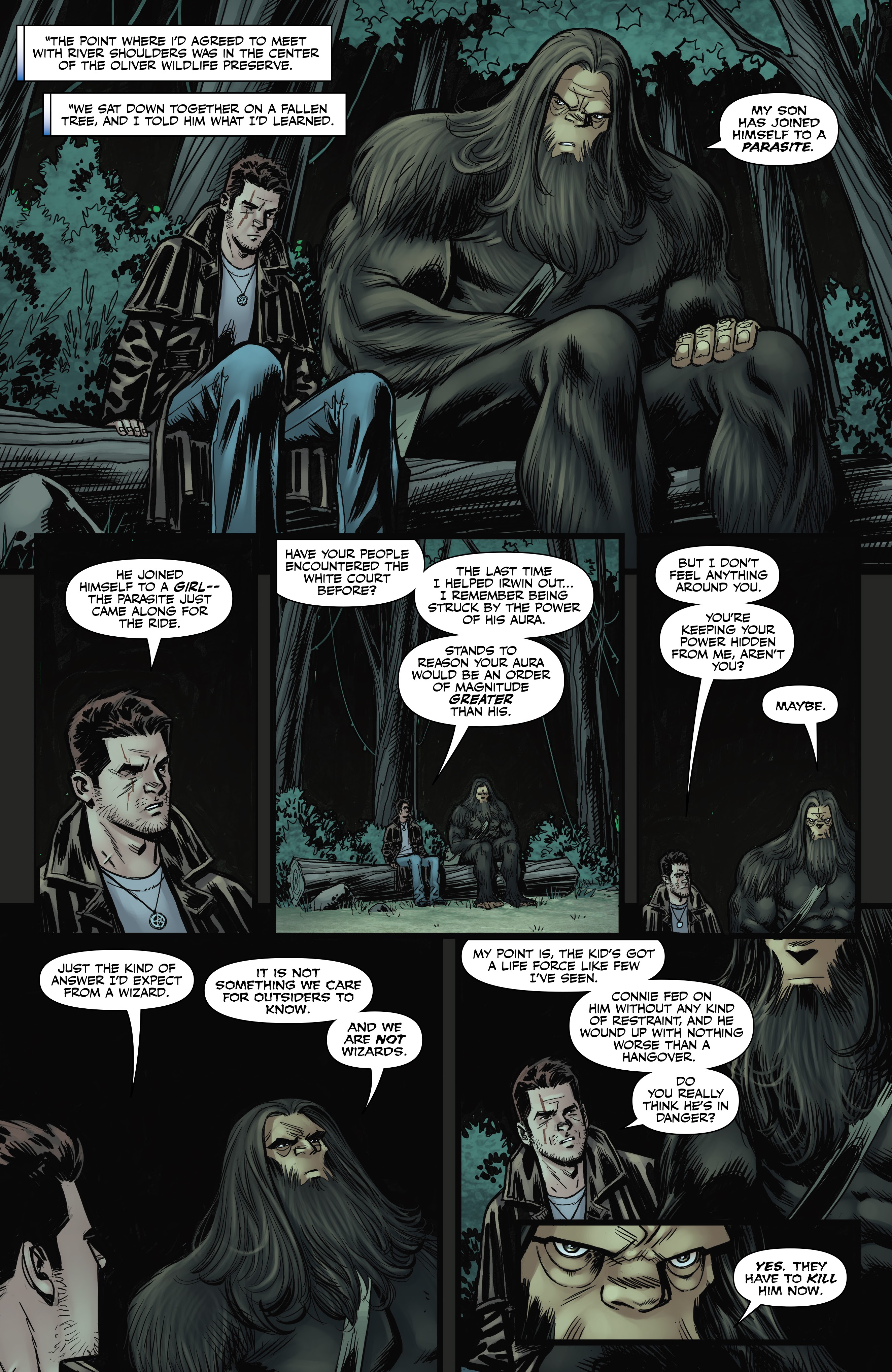 Read online Jim Butcher's The Dresden Files: Bigfoot comic -  Issue # TPB - 107