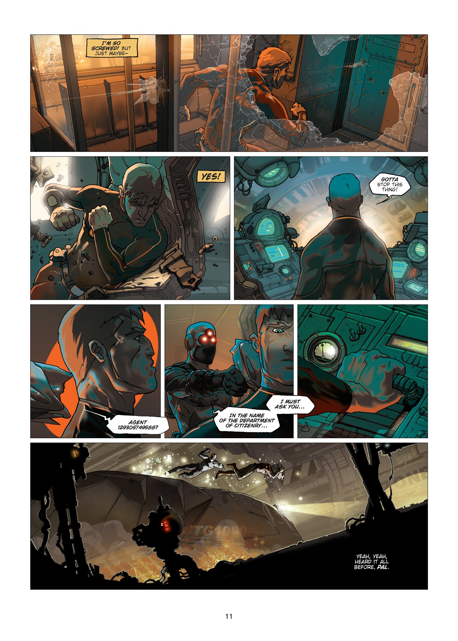 Read online The Centron Files comic -  Issue #3 - 11