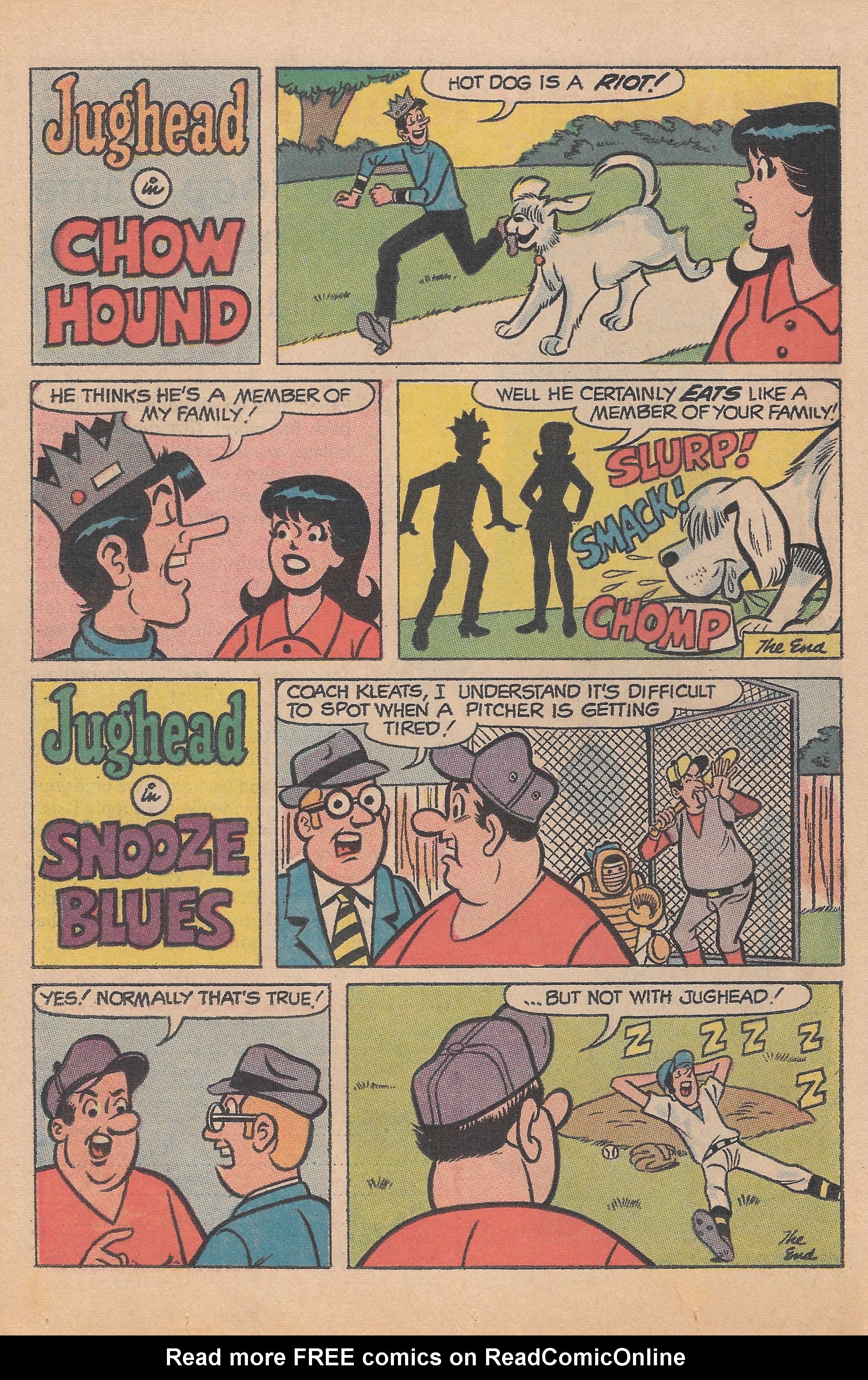 Read online Jughead's Jokes comic -  Issue #18 - 18