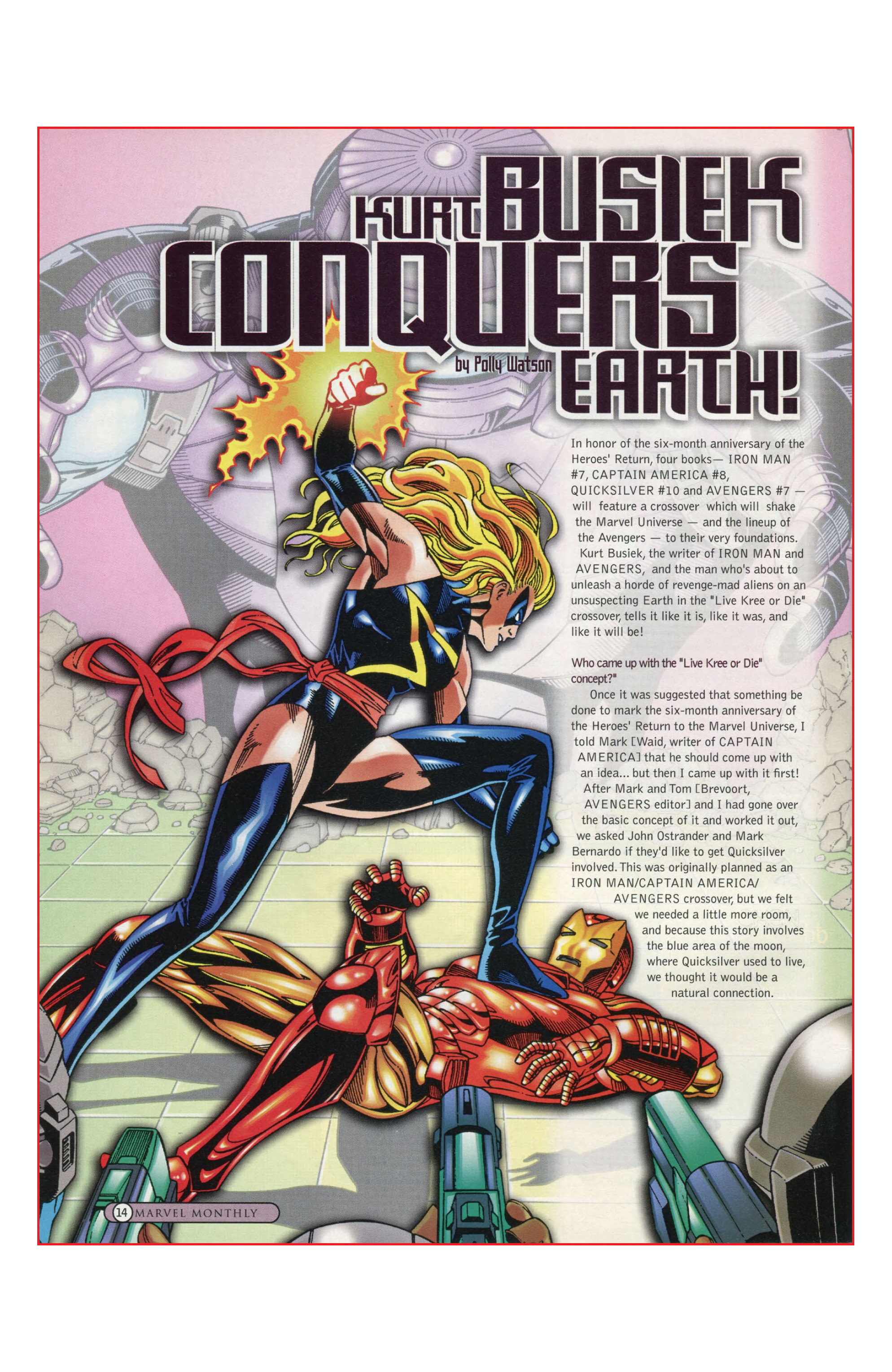 Read online Avengers By Kurt Busiek & George Perez Omnibus comic -  Issue # TPB (Part 11) - 97