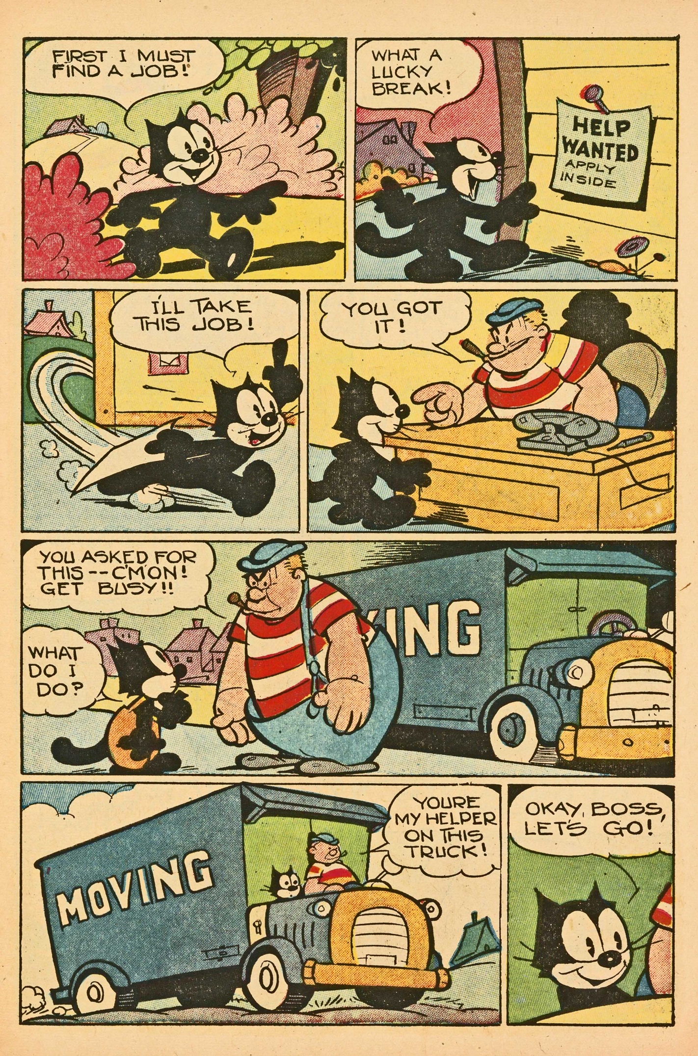 Read online Felix the Cat (1951) comic -  Issue #36 - 5