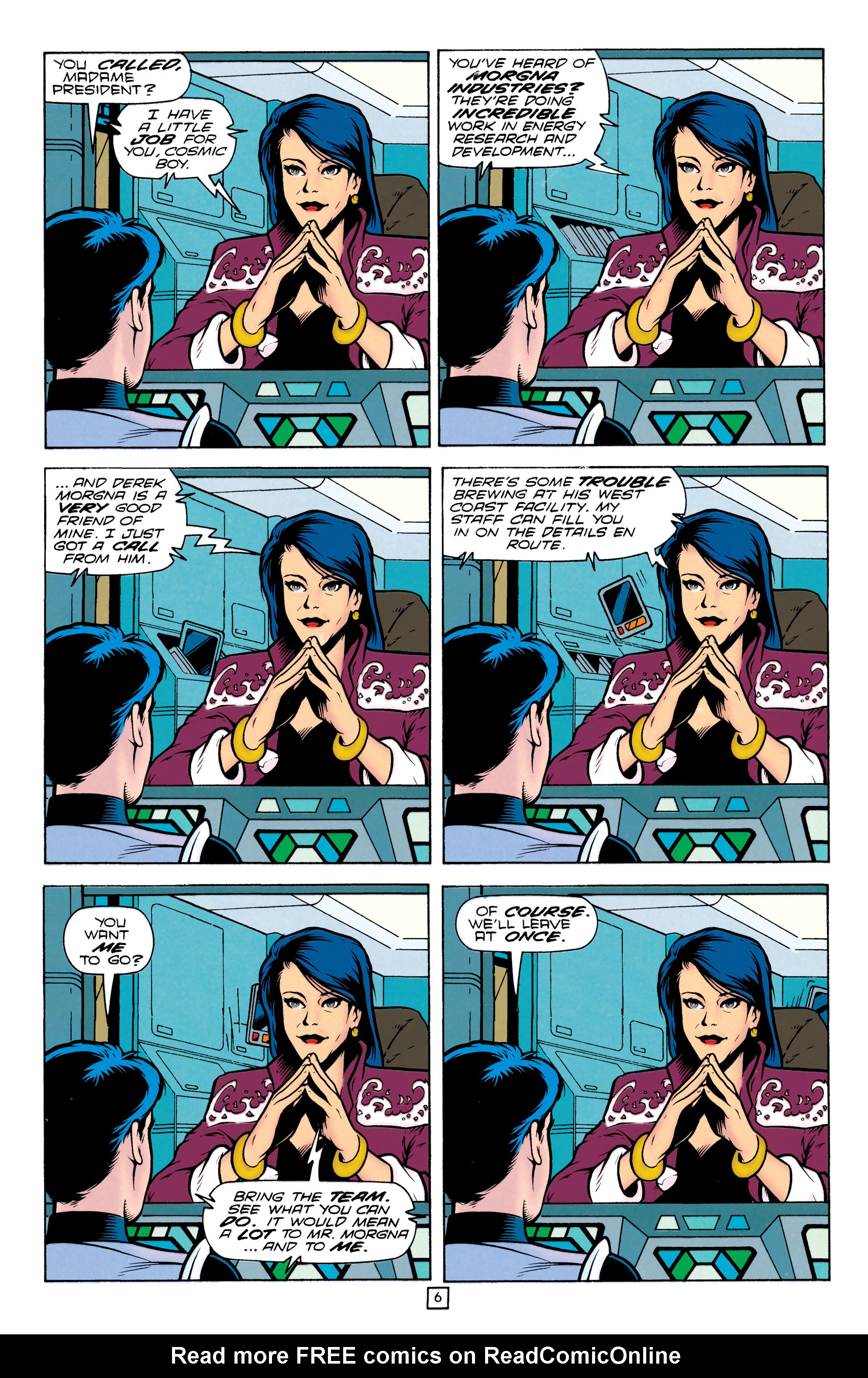 Read online Legionnaires comic -  Issue #29 - 7