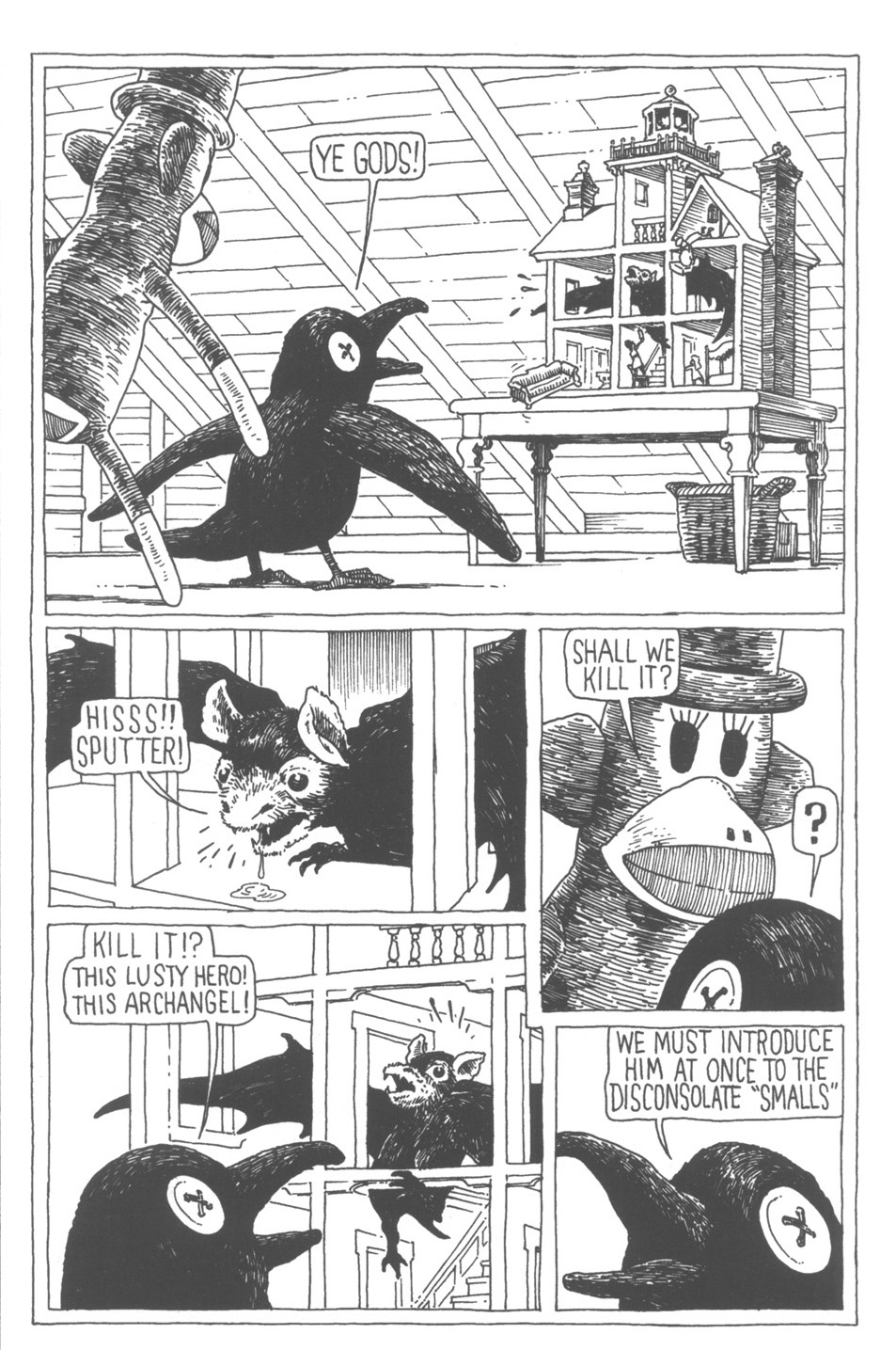 Read online Tony Millionaire's Sock Monkey (1999) comic -  Issue #1 - 14