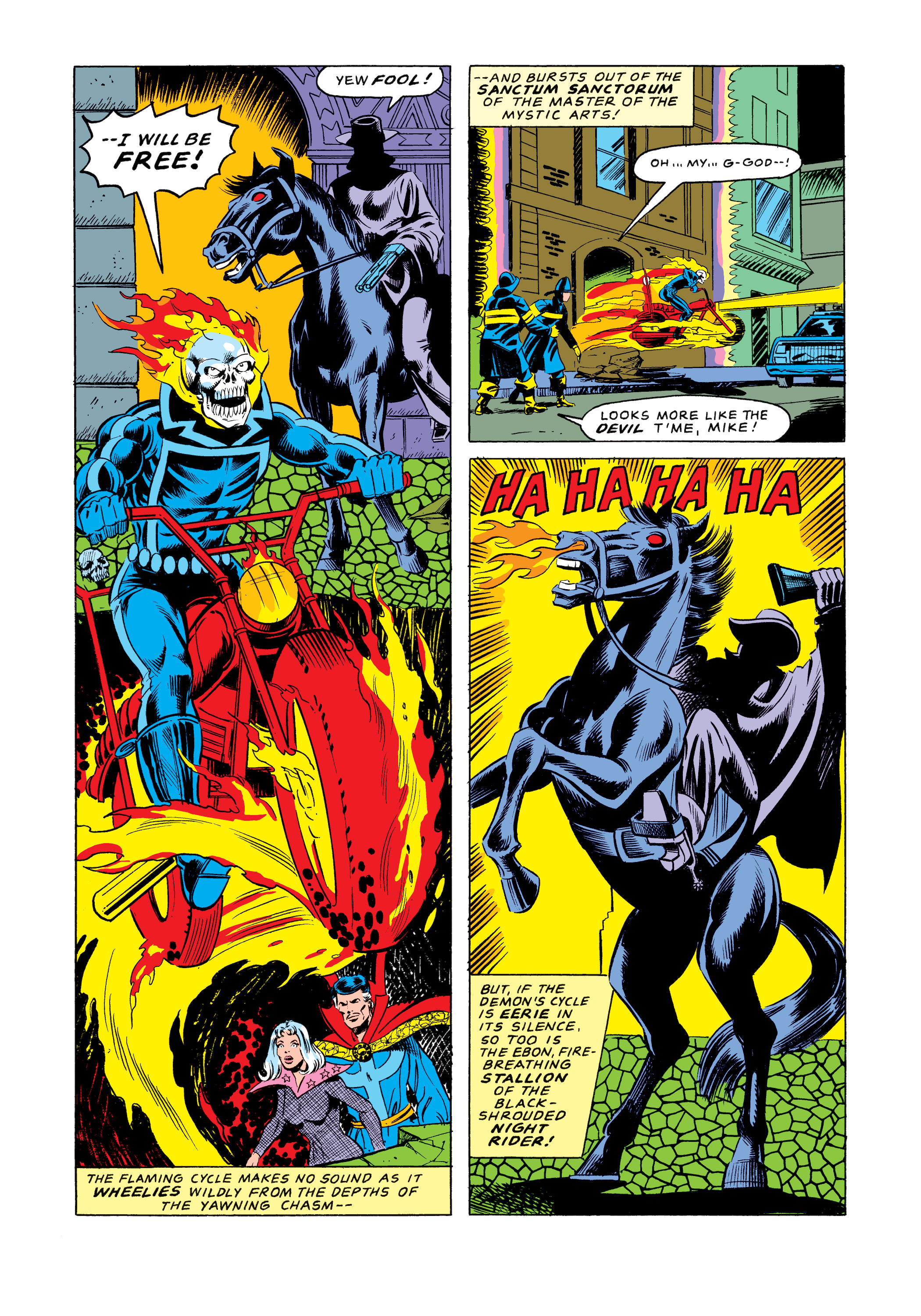 Read online Marvel Masterworks: Ghost Rider comic -  Issue # TPB 3 (Part 2) - 100