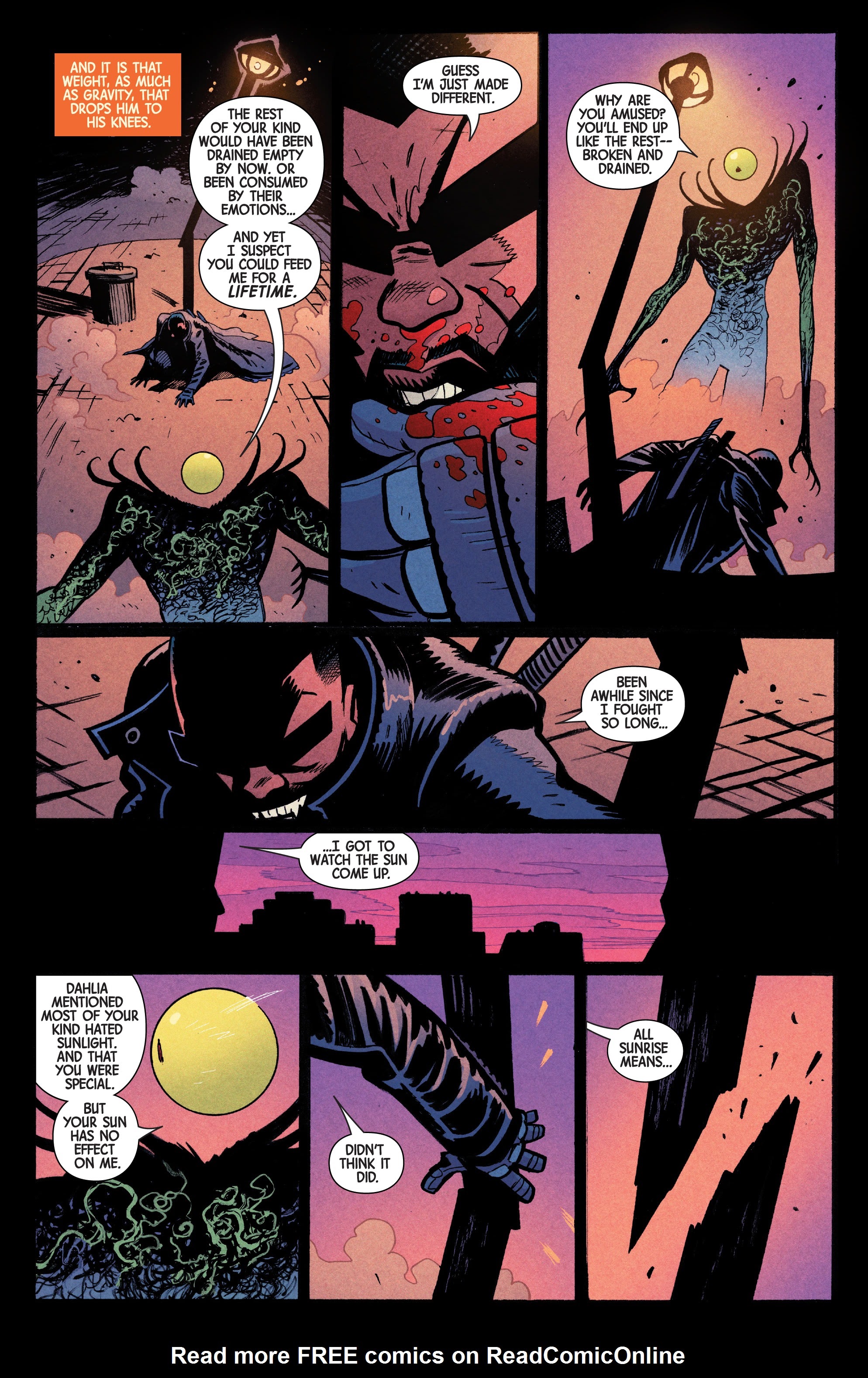 Read online Death of Doctor Strange: One-Shots comic -  Issue # Blade - 28