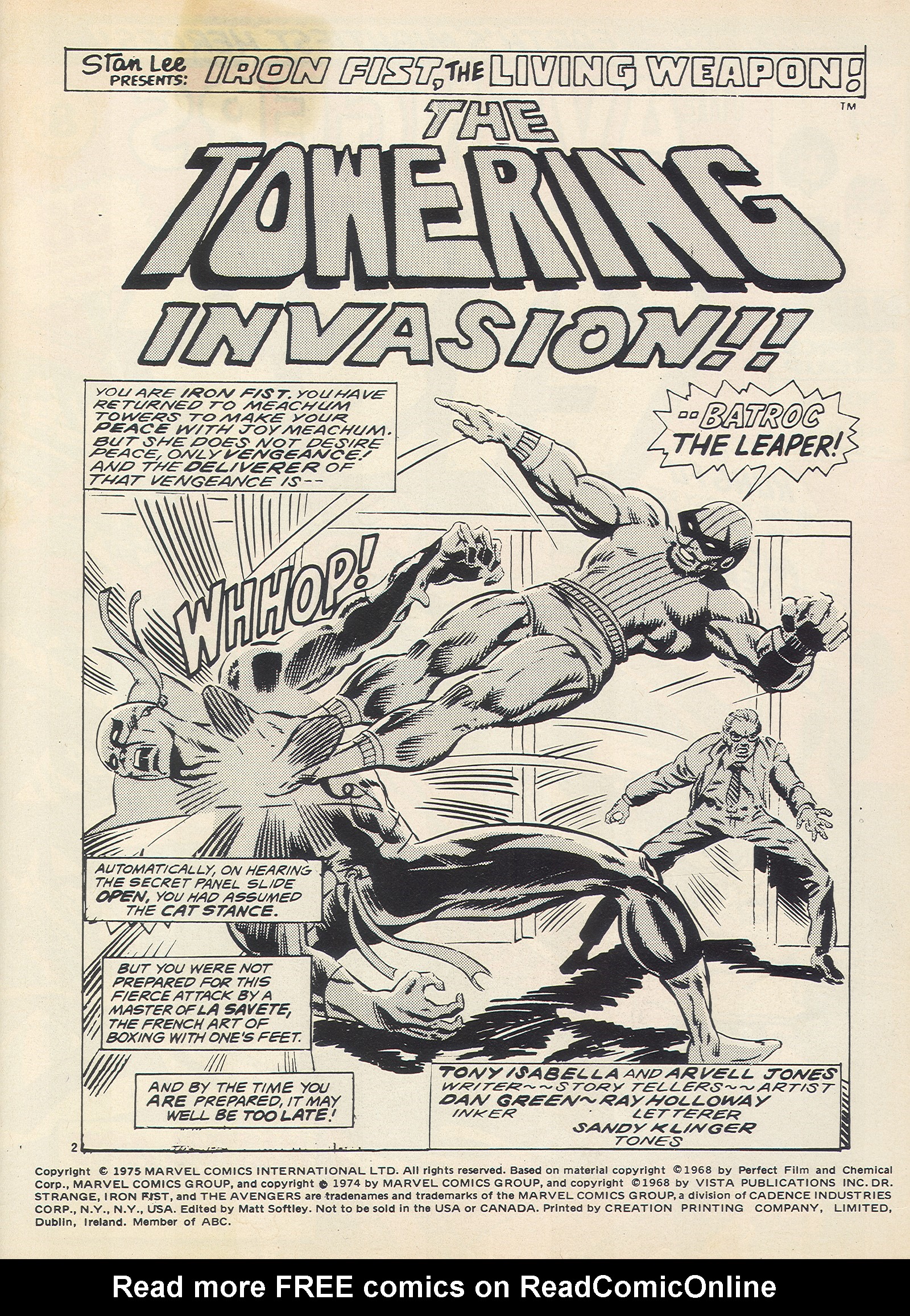Read online The Avengers (1973) comic -  Issue #80 - 2