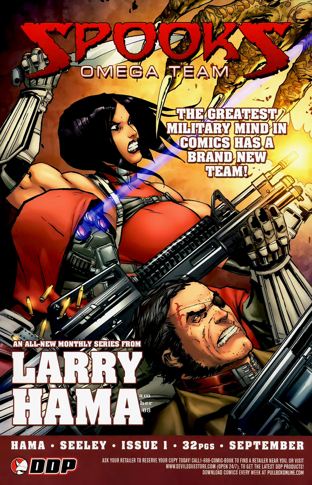 Read online Spooks: Omega Team comic -  Issue #0 - 20