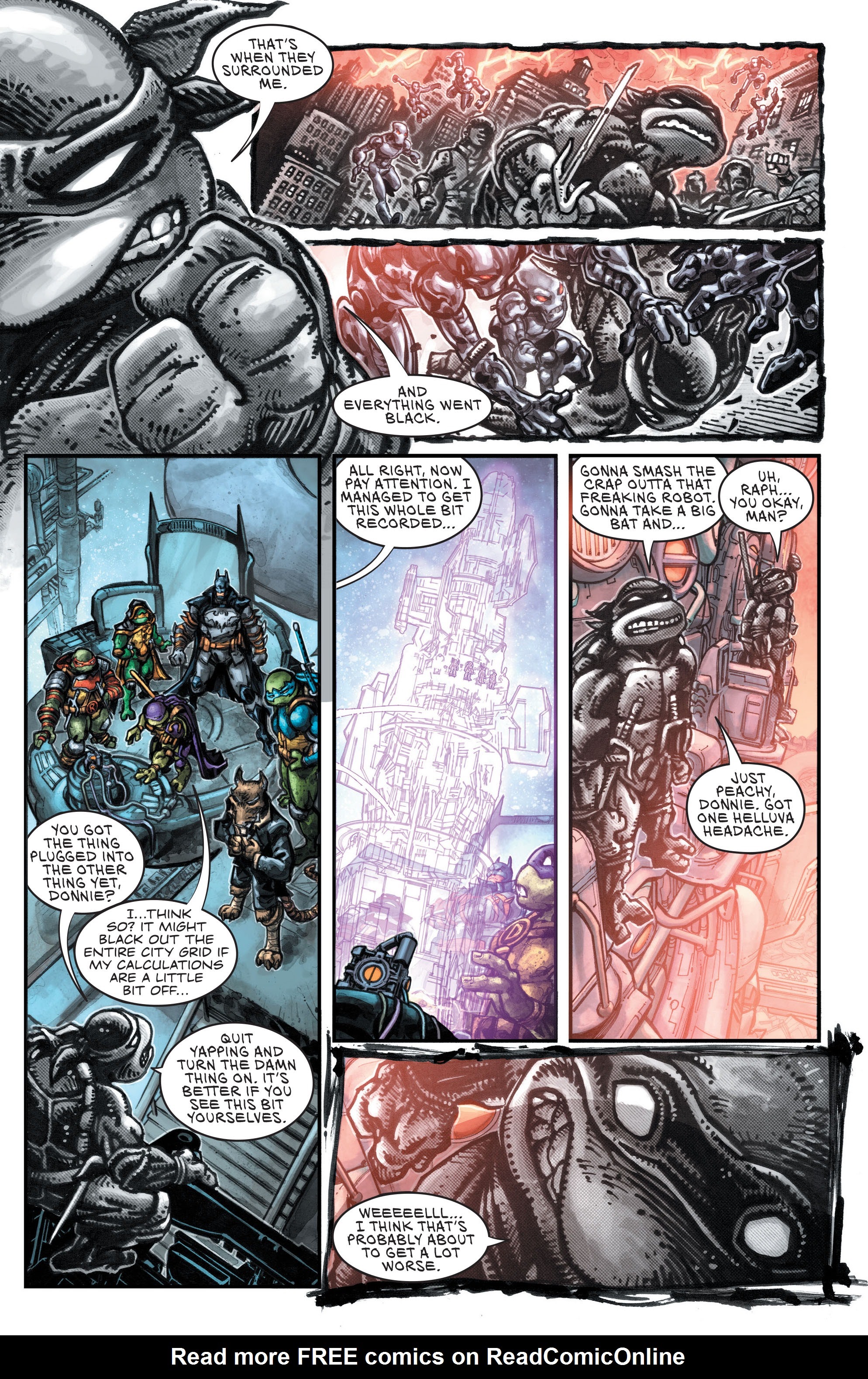 Read online Batman/Teenage Mutant Ninja Turtles III comic -  Issue # _TPB (Part 1) - 31