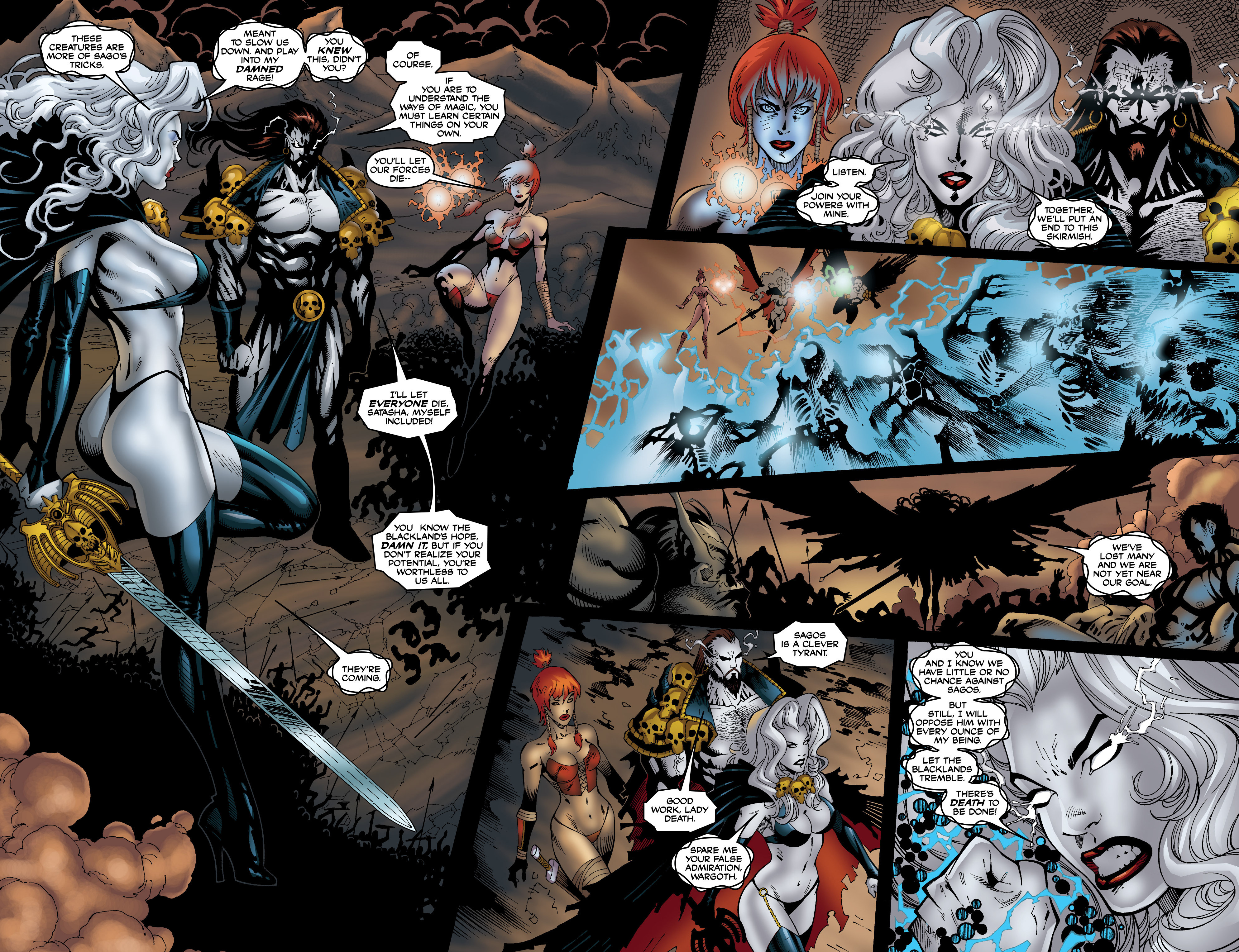 Read online Lady Death Origins comic -  Issue #1 - 7
