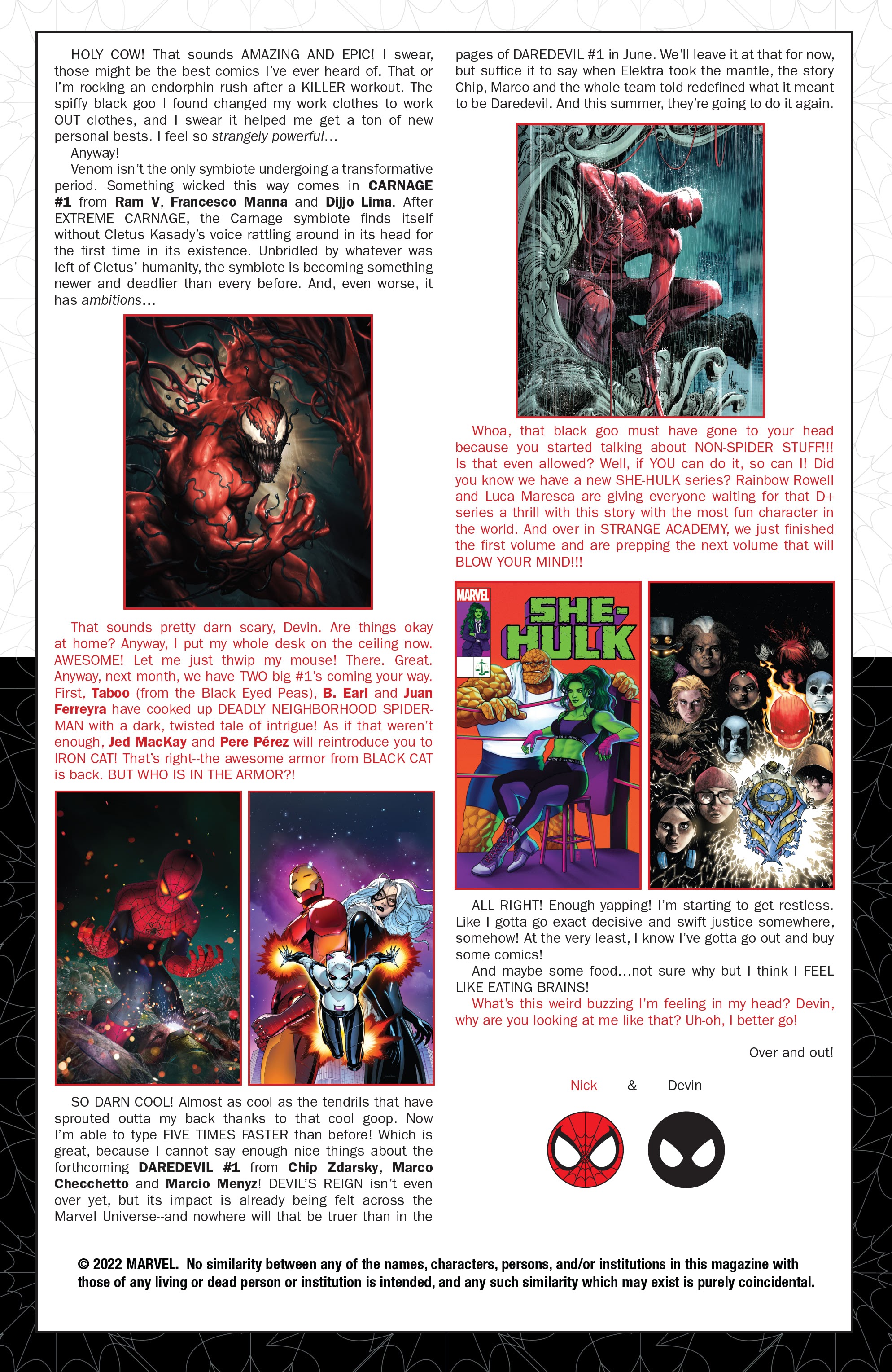 Read online Free Comic Book Day 2022 comic -  Issue # Spider-Man - Venom - 19