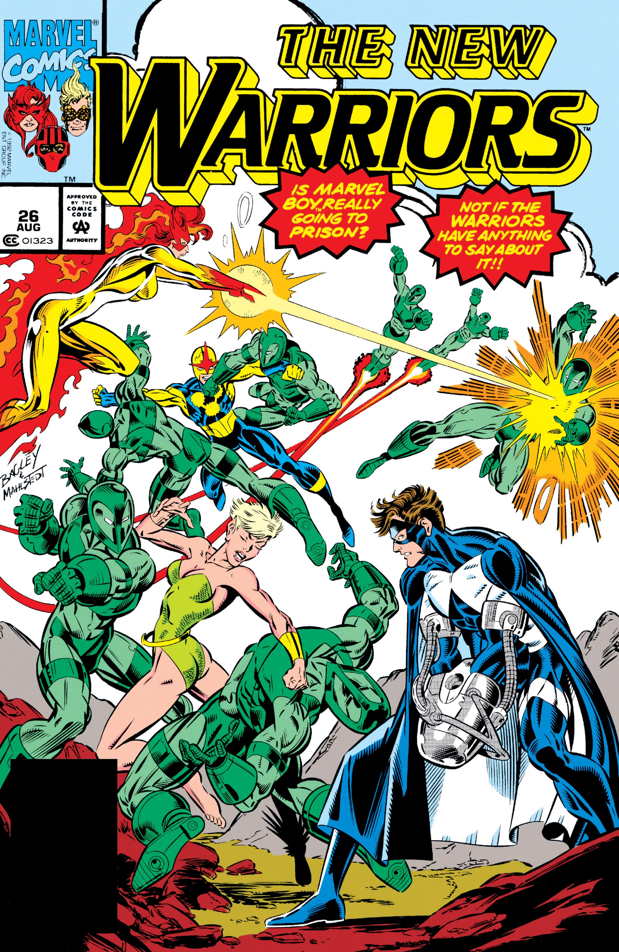 Read online The New Warriors comic -  Issue #26 - 1