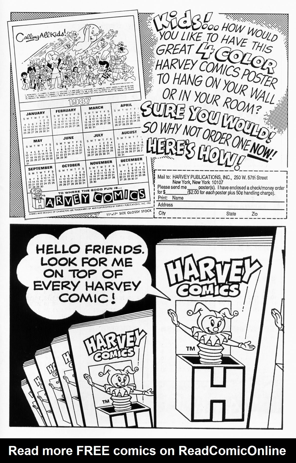Read online Harvey Hits Comics comic -  Issue #3 - 34