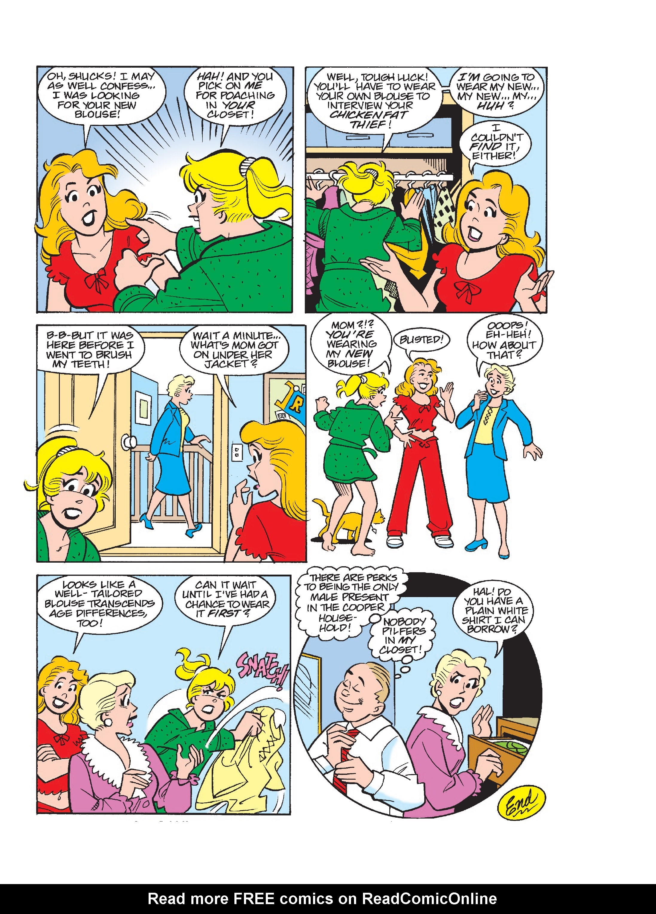 Read online Betty & Veronica Friends Double Digest comic -  Issue #270 - 139