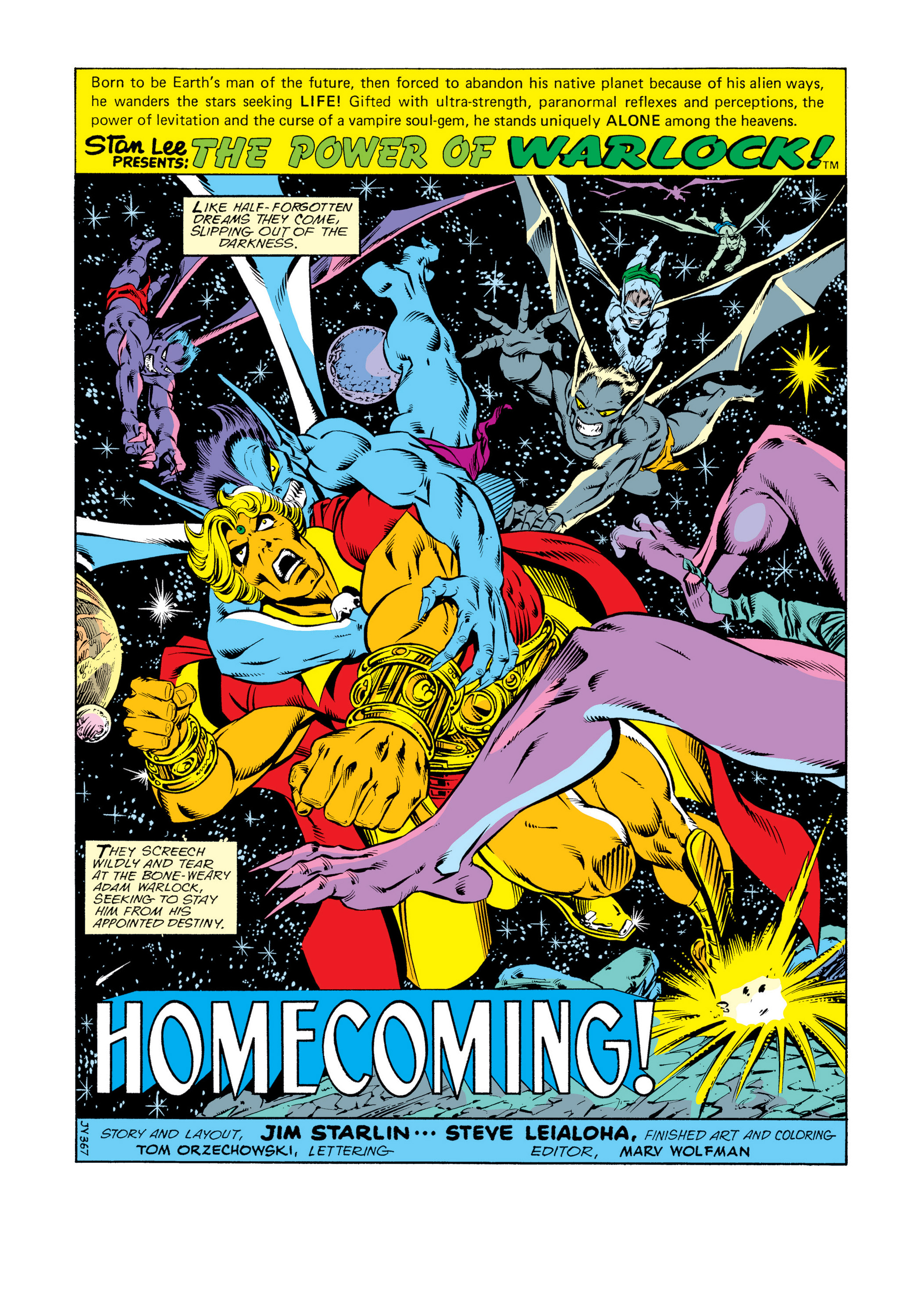 Read online Marvel Masterworks: Warlock comic -  Issue # TPB 2 (Part 2) - 81