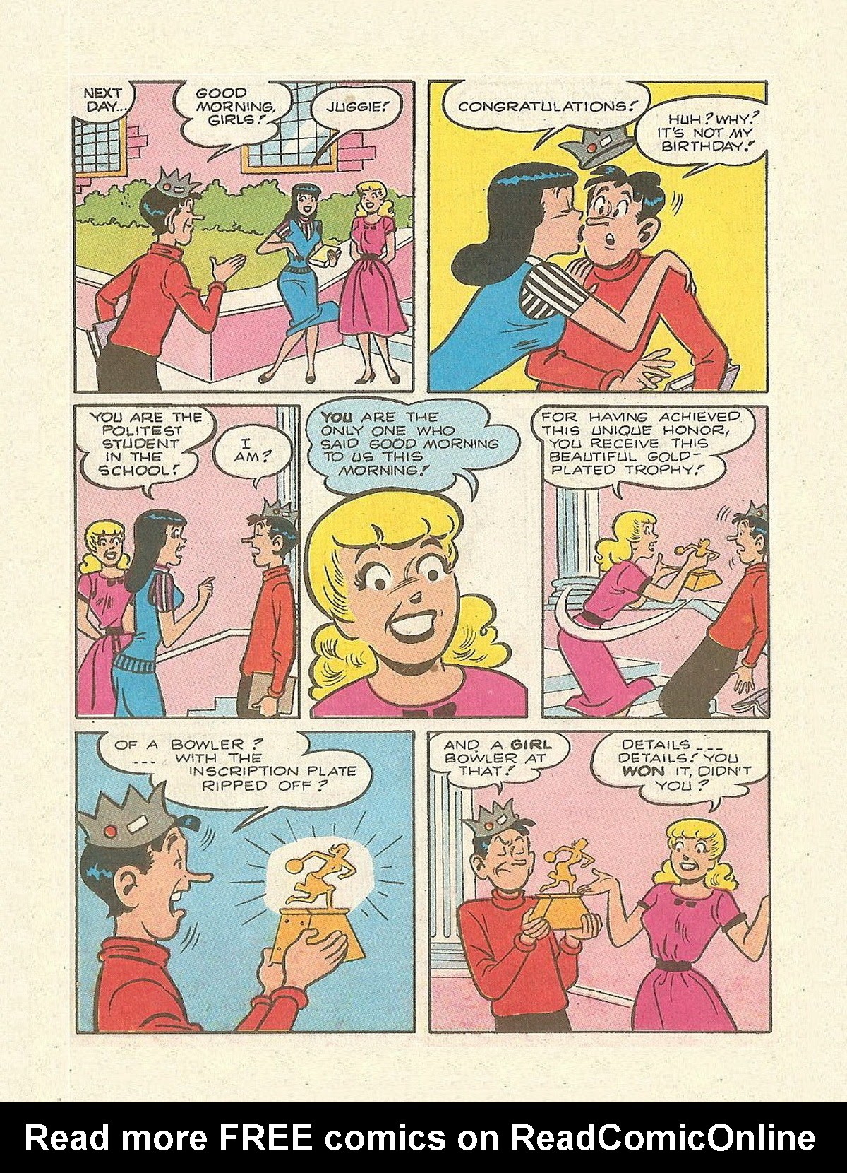 Read online Archie's Double Digest Magazine comic -  Issue #72 - 156