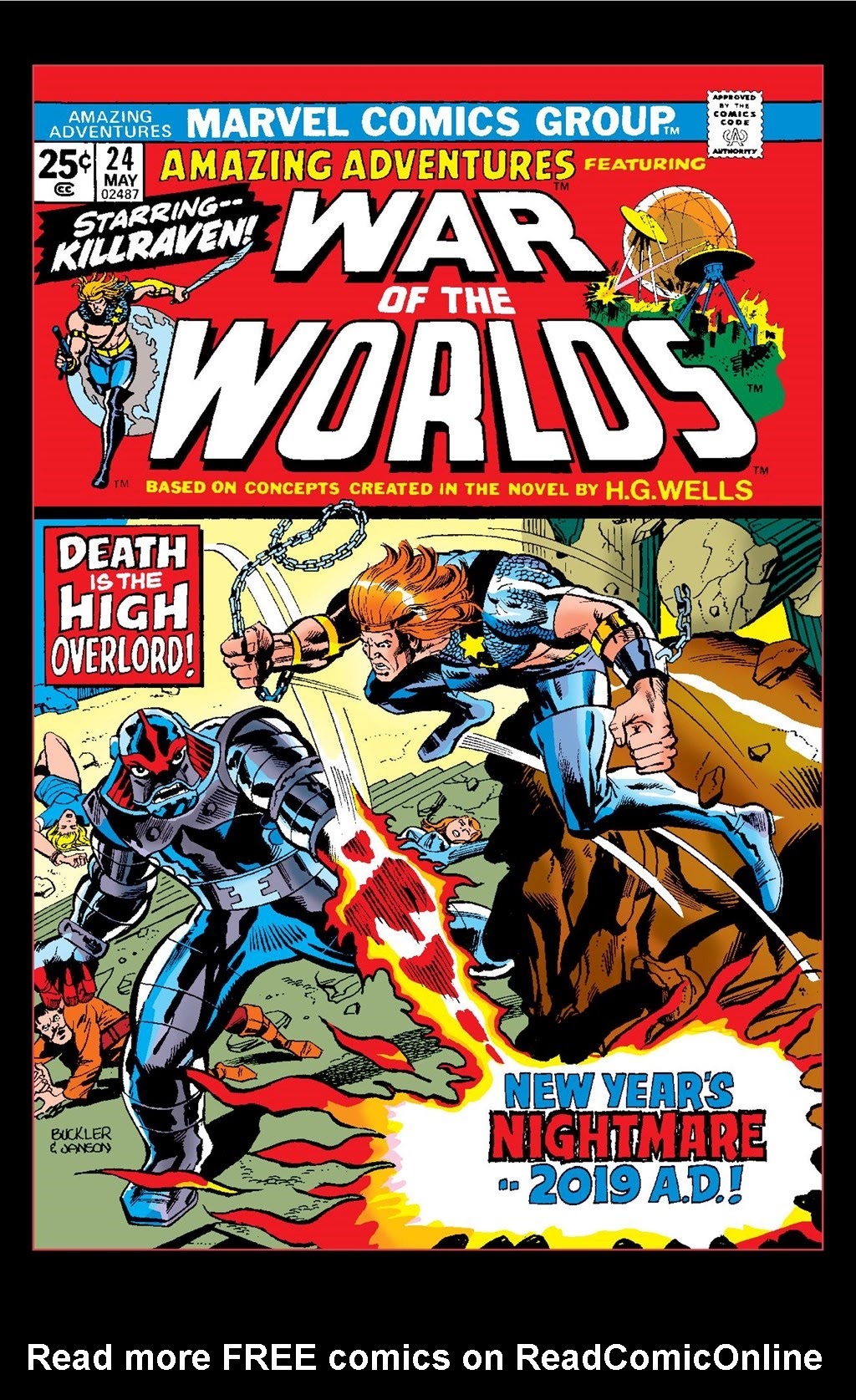 Read online Killraven Epic Collection: Warrior of the Worlds comic -  Issue # TPB (Part 2) - 22
