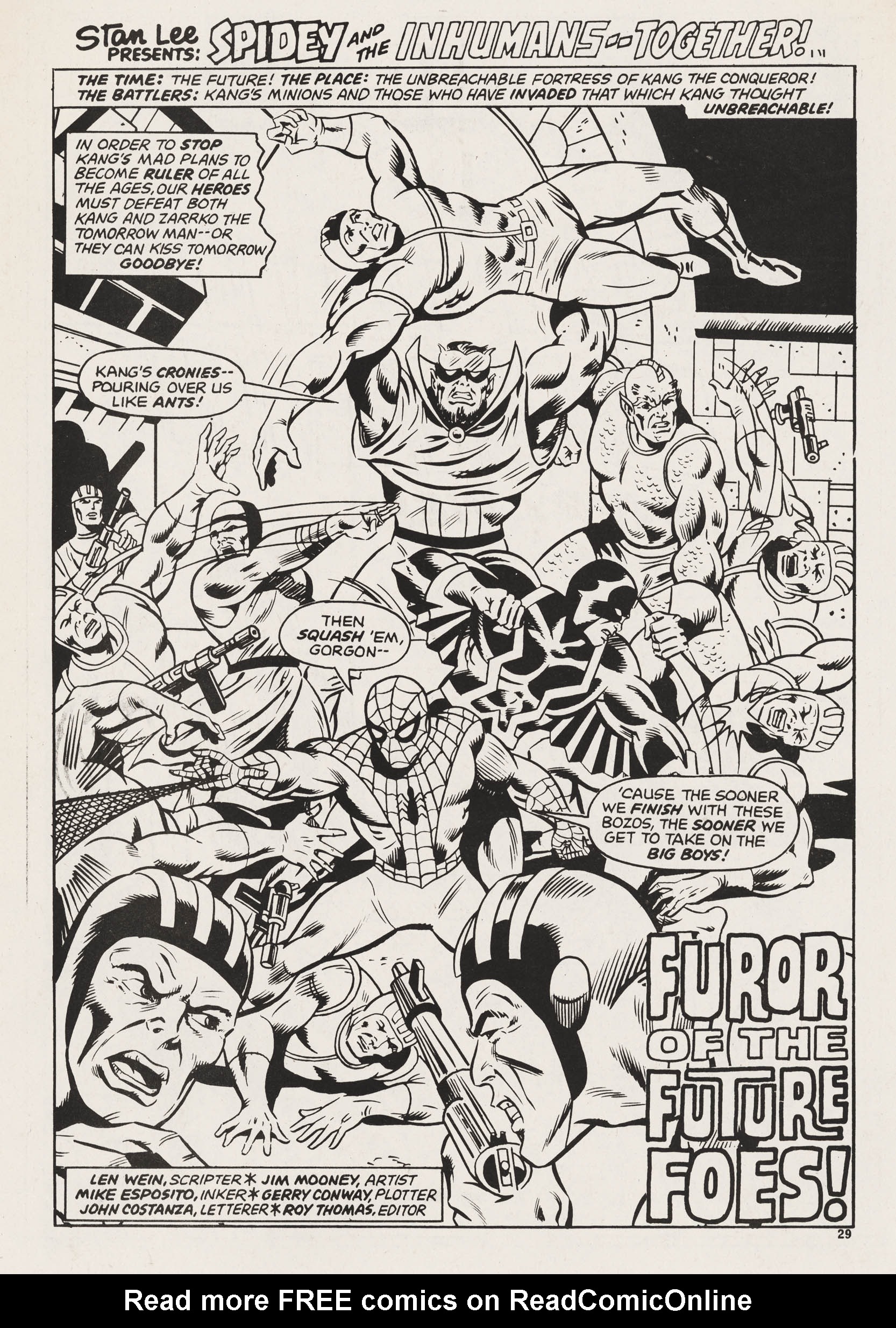 Read online Captain Britain (1976) comic -  Issue #32 - 29